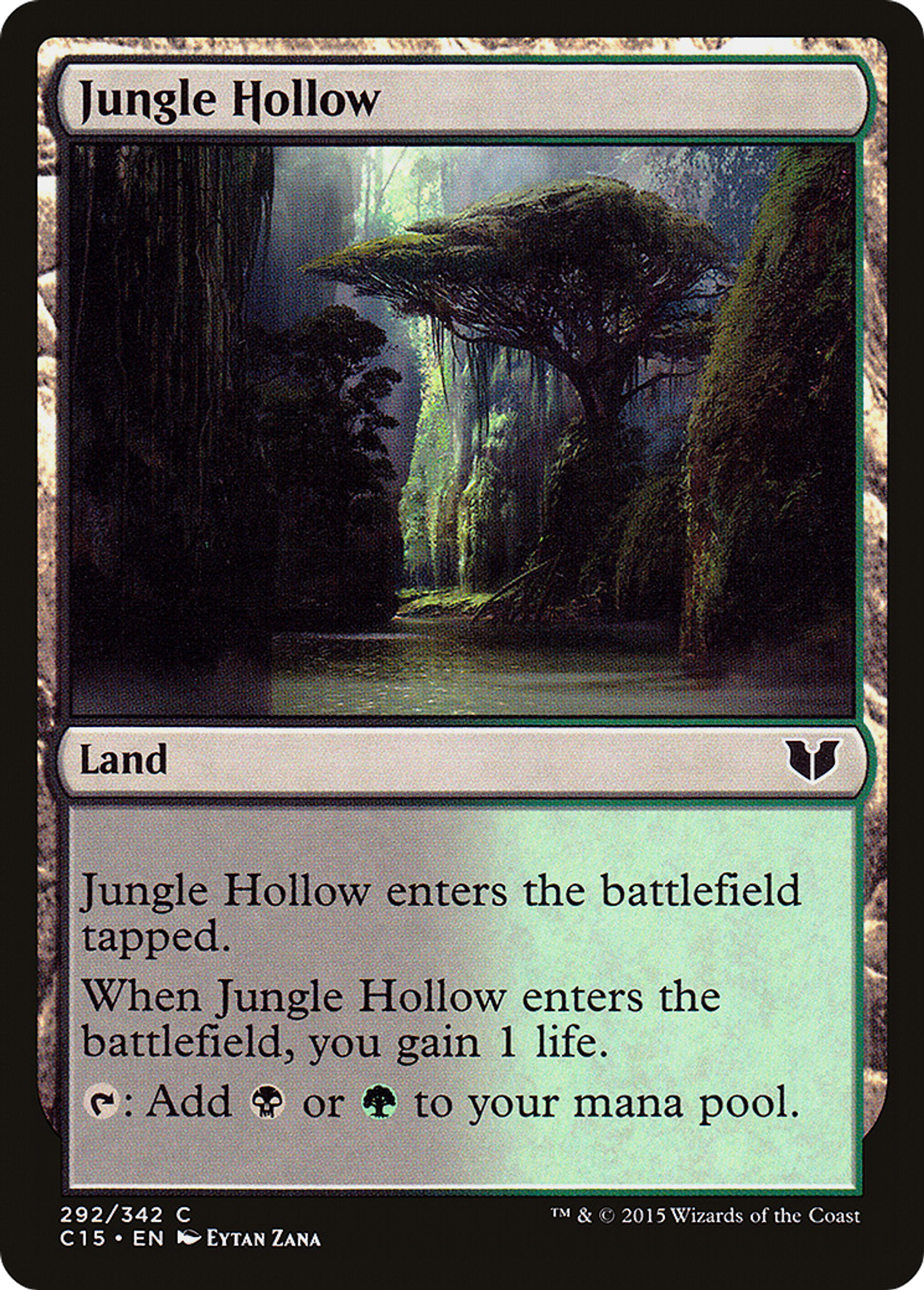 Jungle Hollow — Commander 2015 — Magic: The Gathering