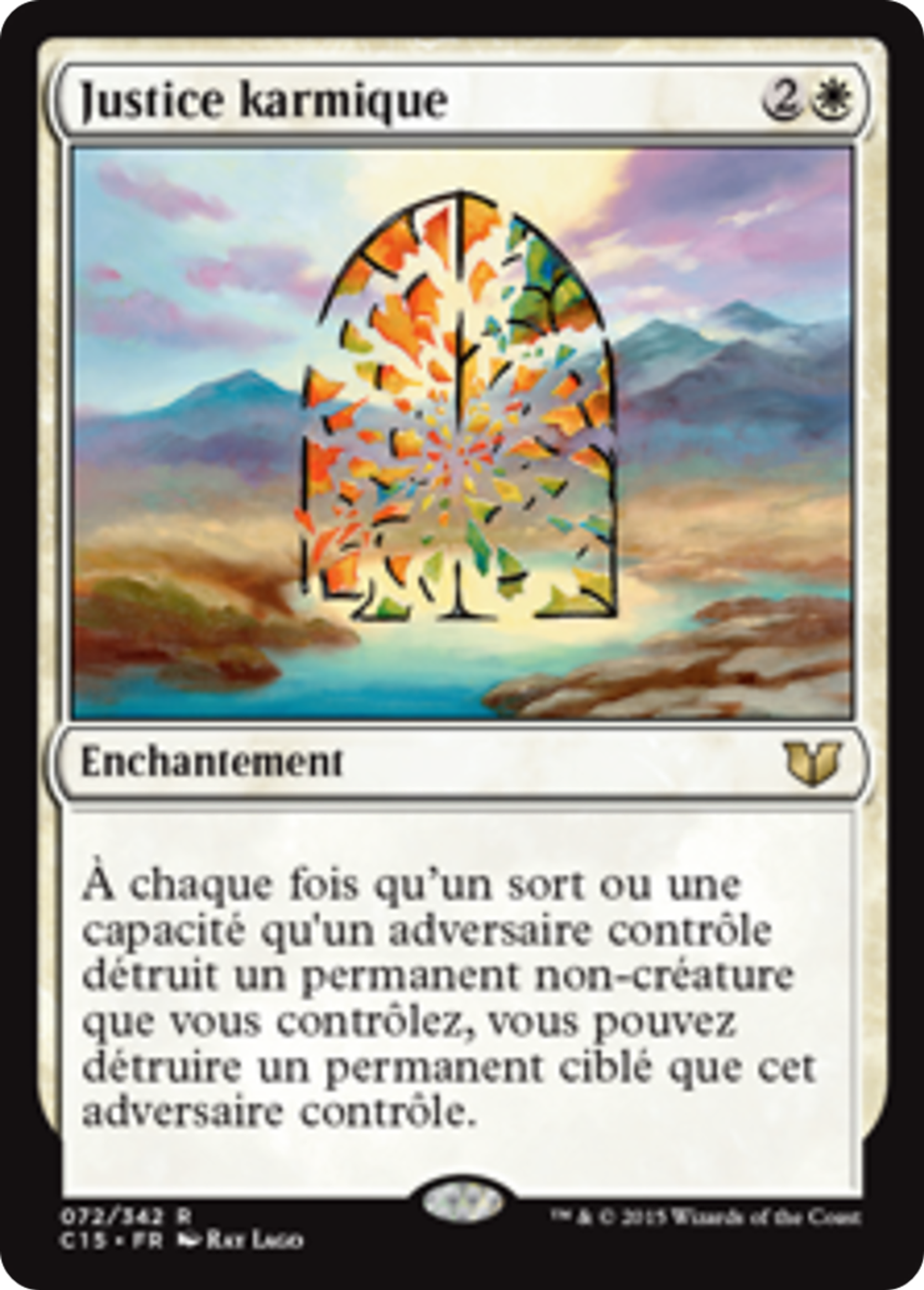 Justice karmique — Commander 2015 — Magic: The Gathering
