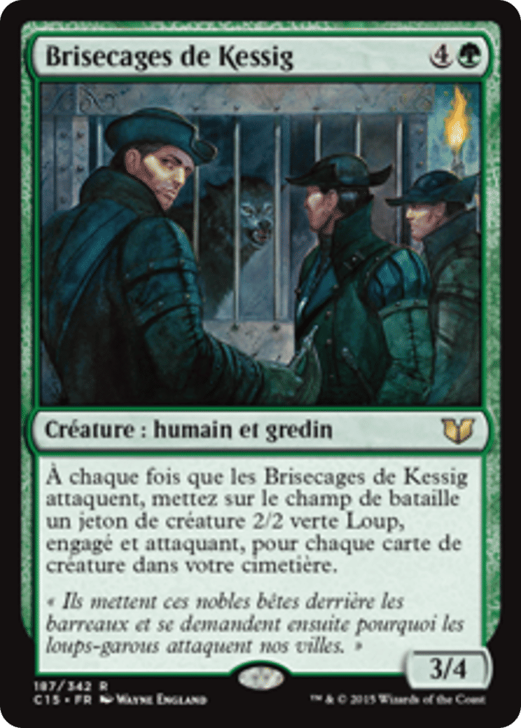 Brisecages de Kessig — Commander 2015 — Magic: The Gathering