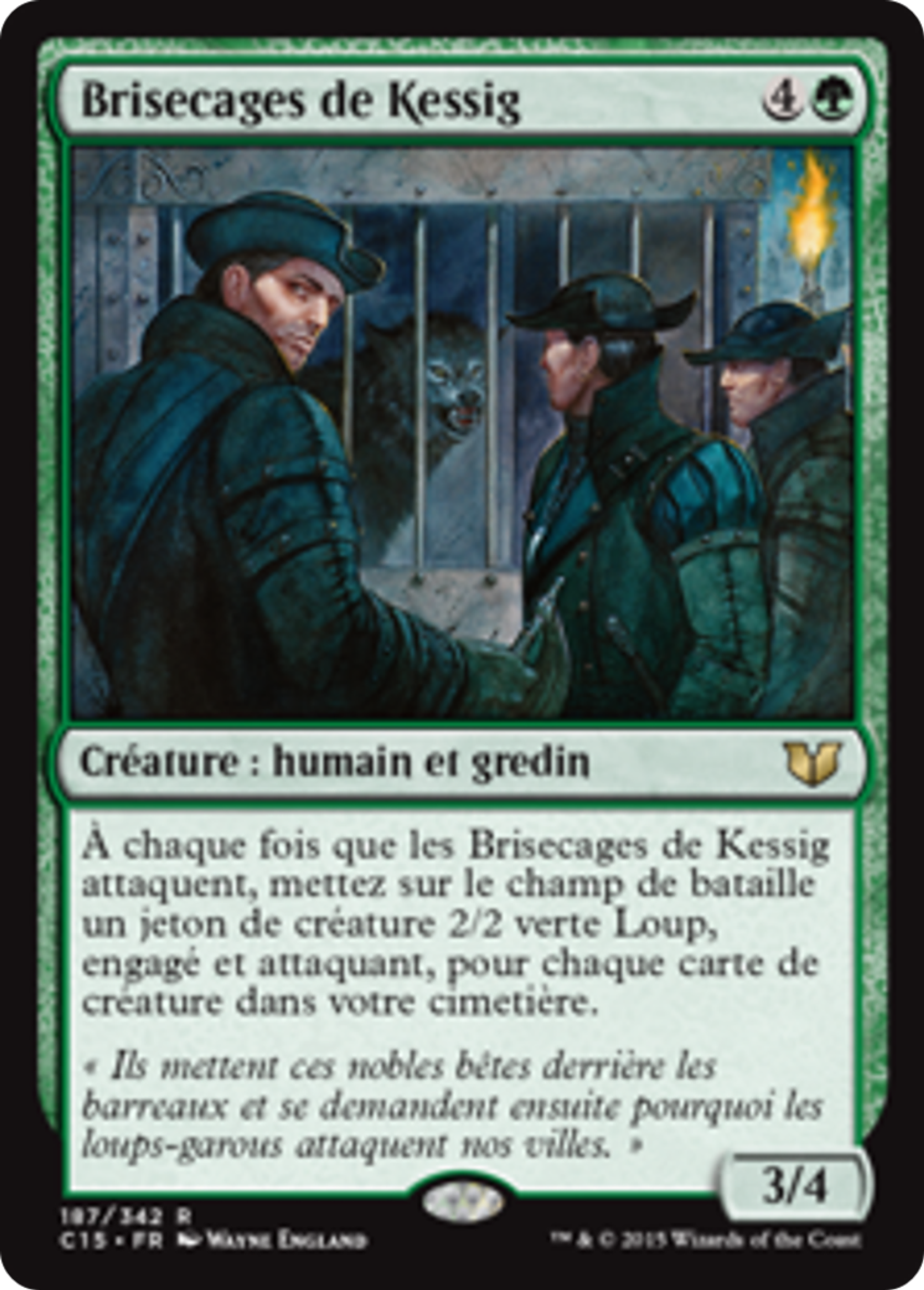 Brisecages de Kessig — Commander 2015 — Magic: The Gathering