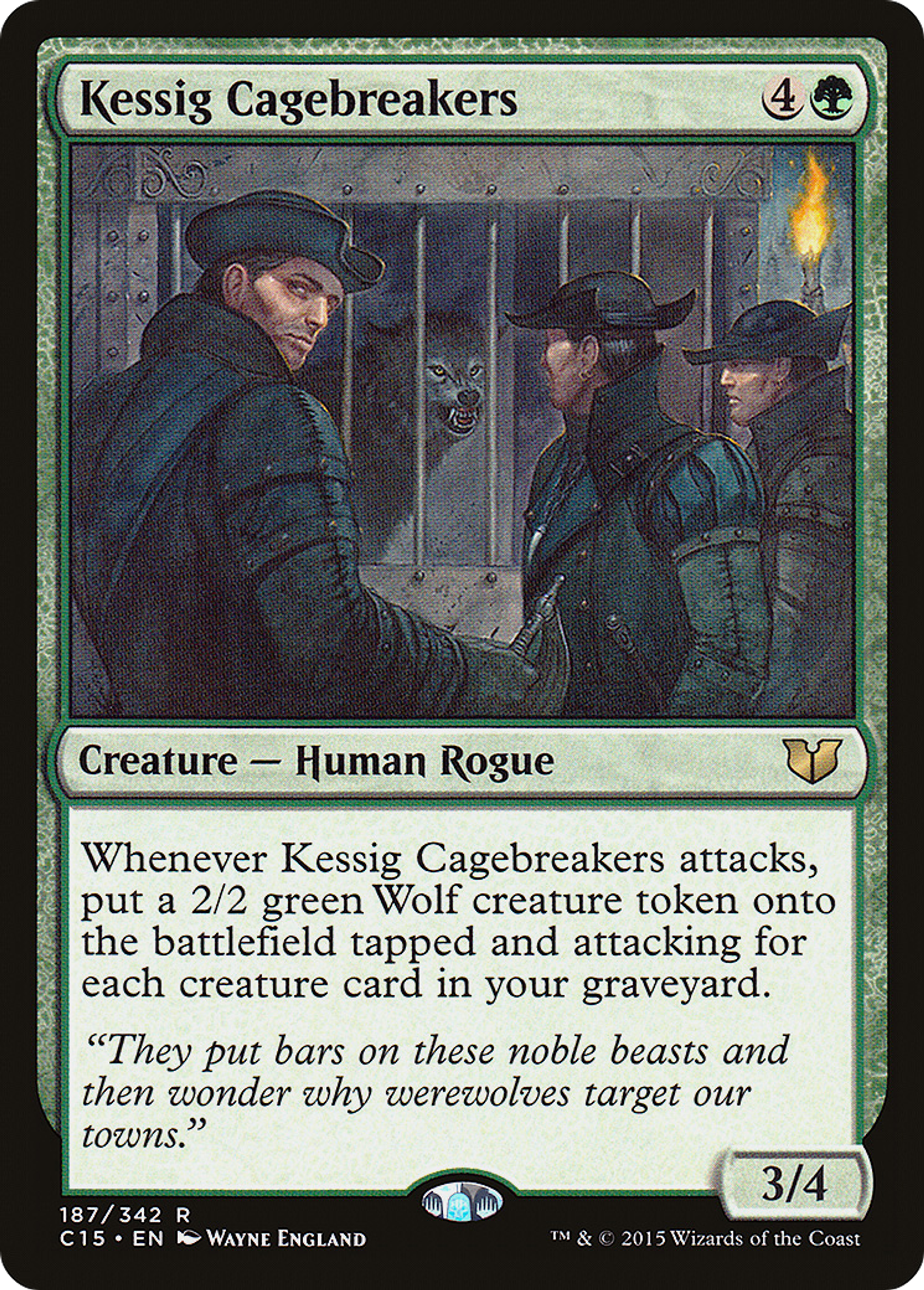 Kessig Cagebreakers — Commander 2015 — Magic: The Gathering
