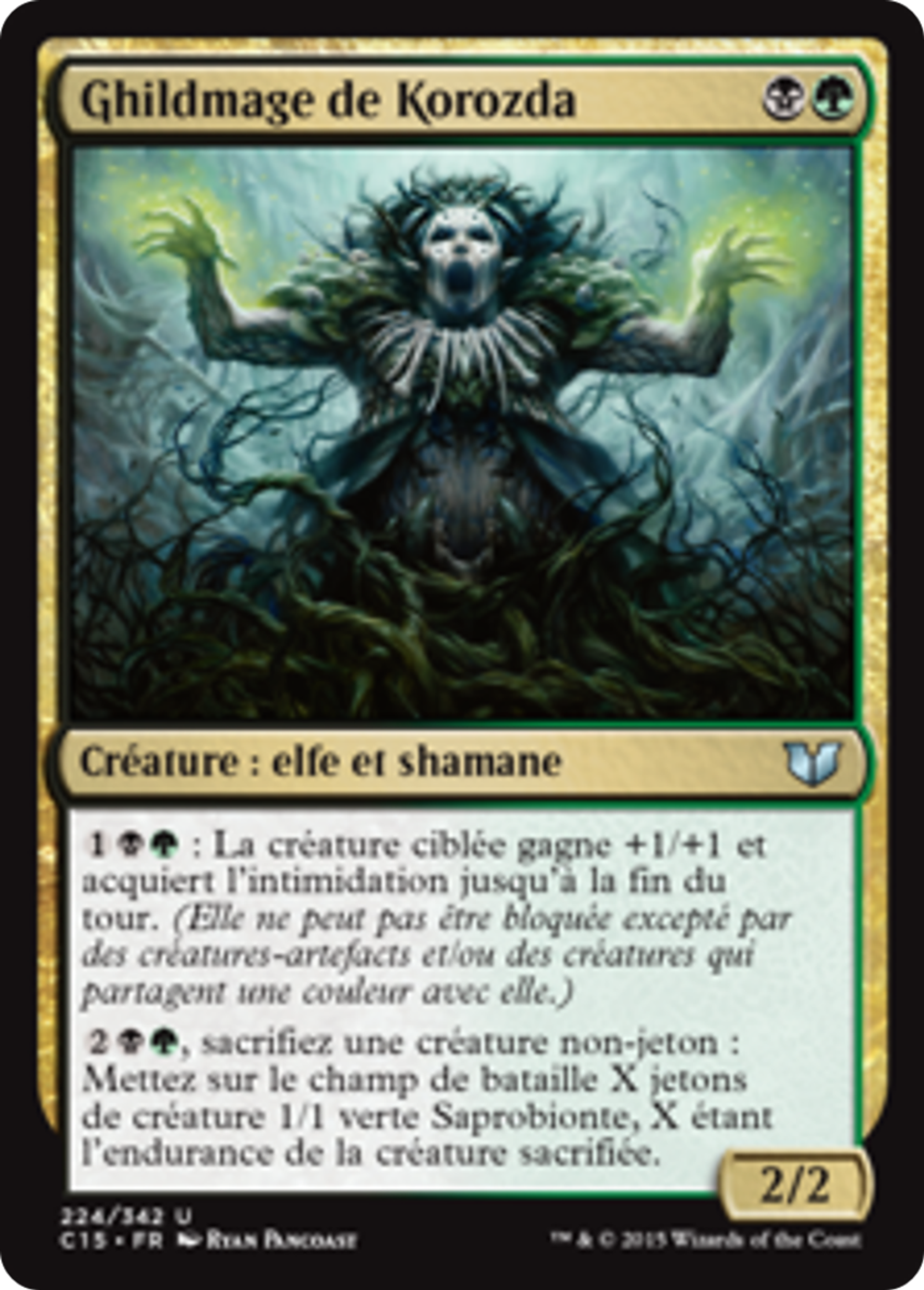 Ghildmage de Korozda — Commander 2015 — Magic: The Gathering