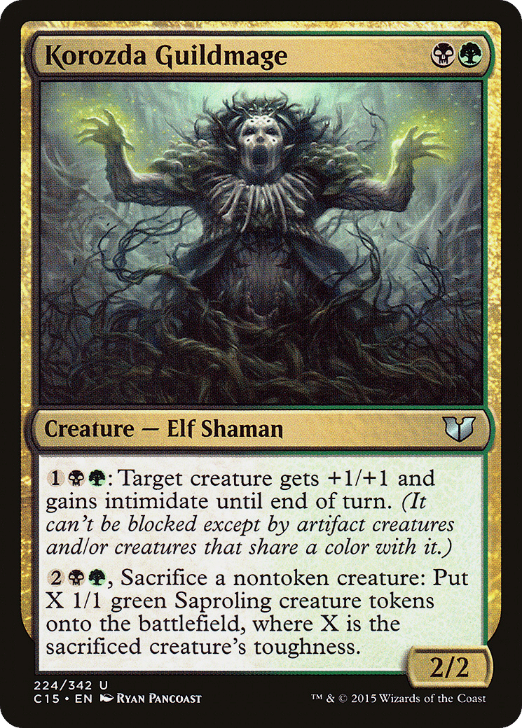 Korozda Guildmage — Commander 2015 — Magic: The Gathering