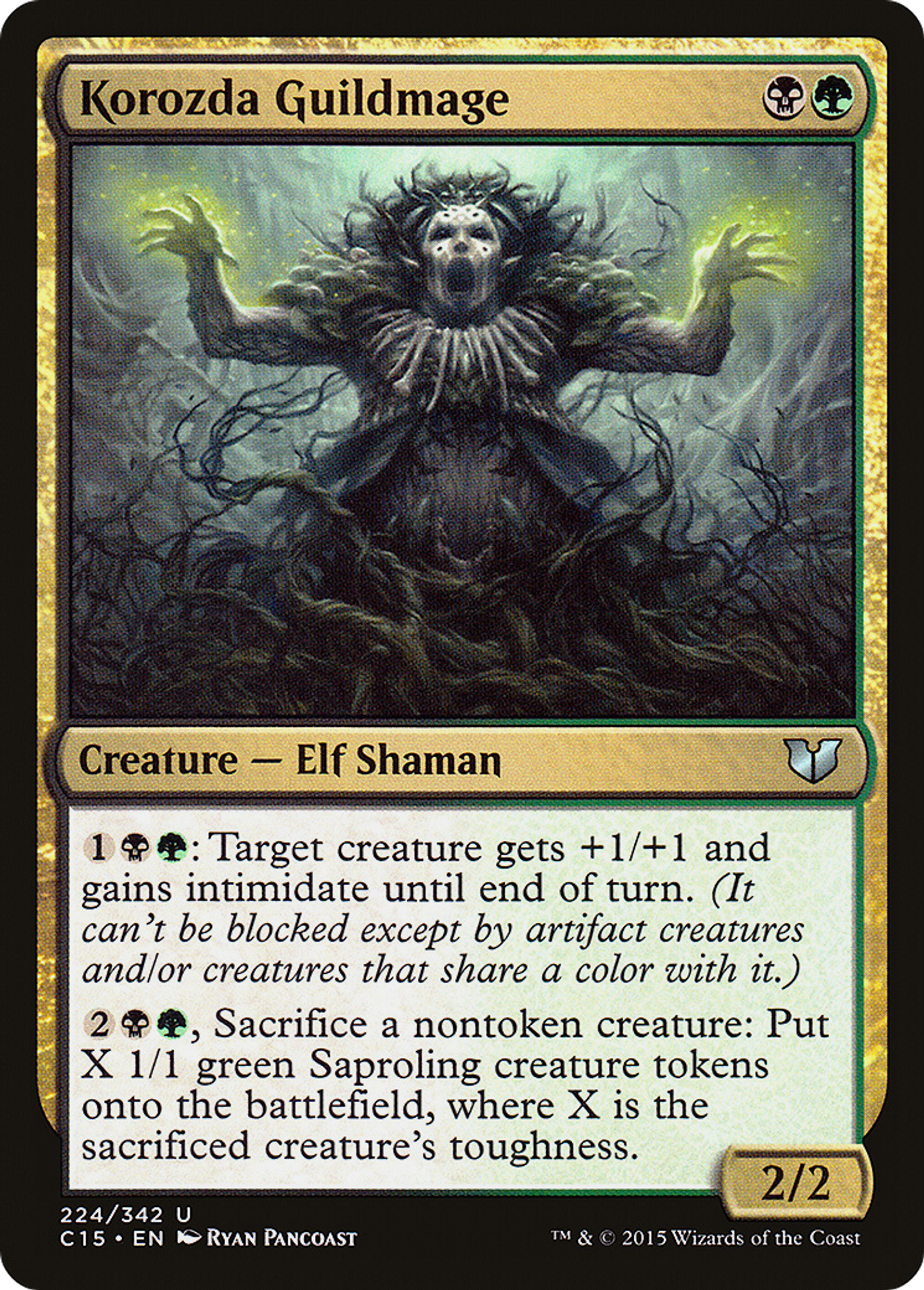 Korozda Guildmage — Commander 2015 — Magic: The Gathering