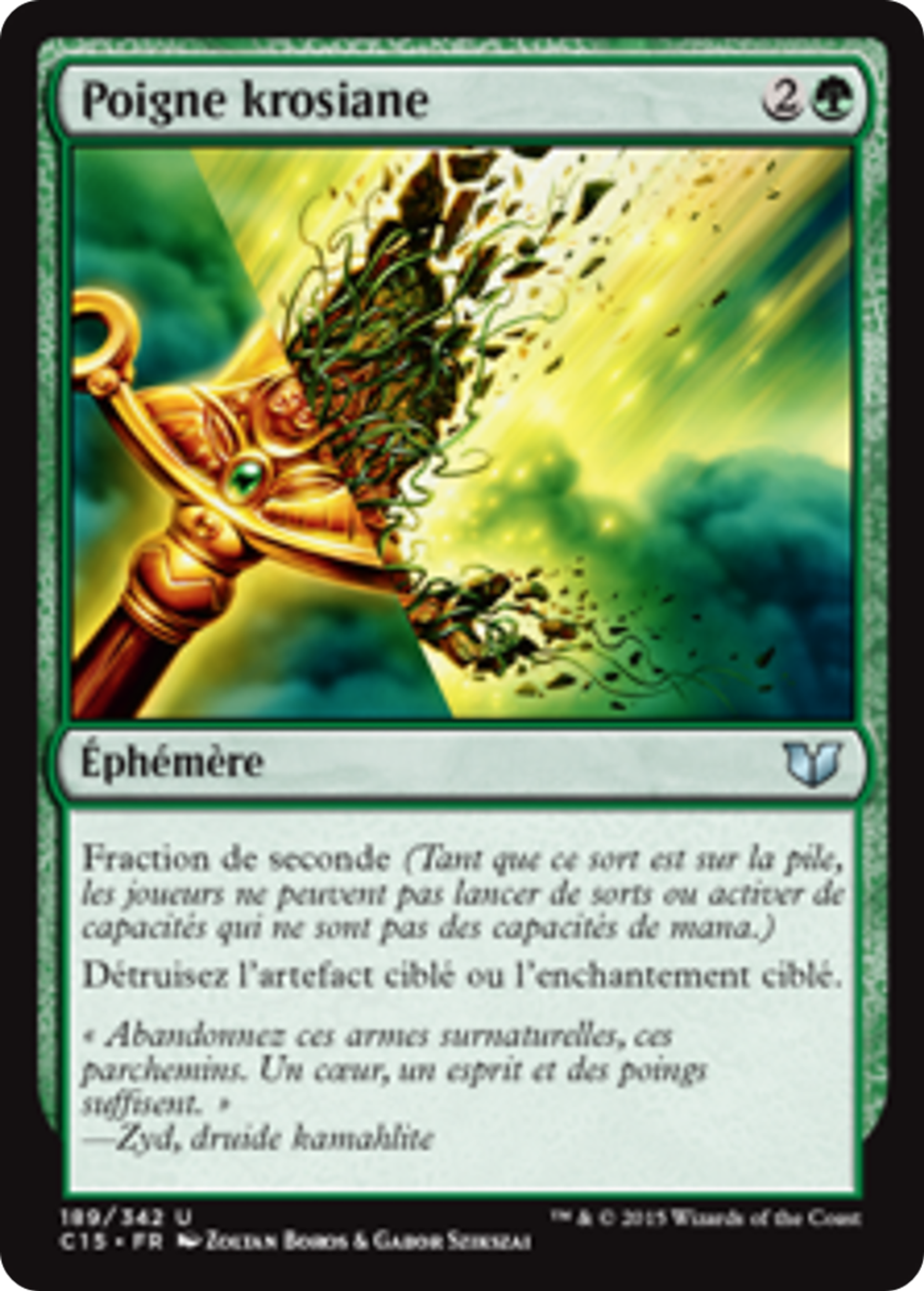 Poigne krosiane — Commander 2015 — Magic: The Gathering