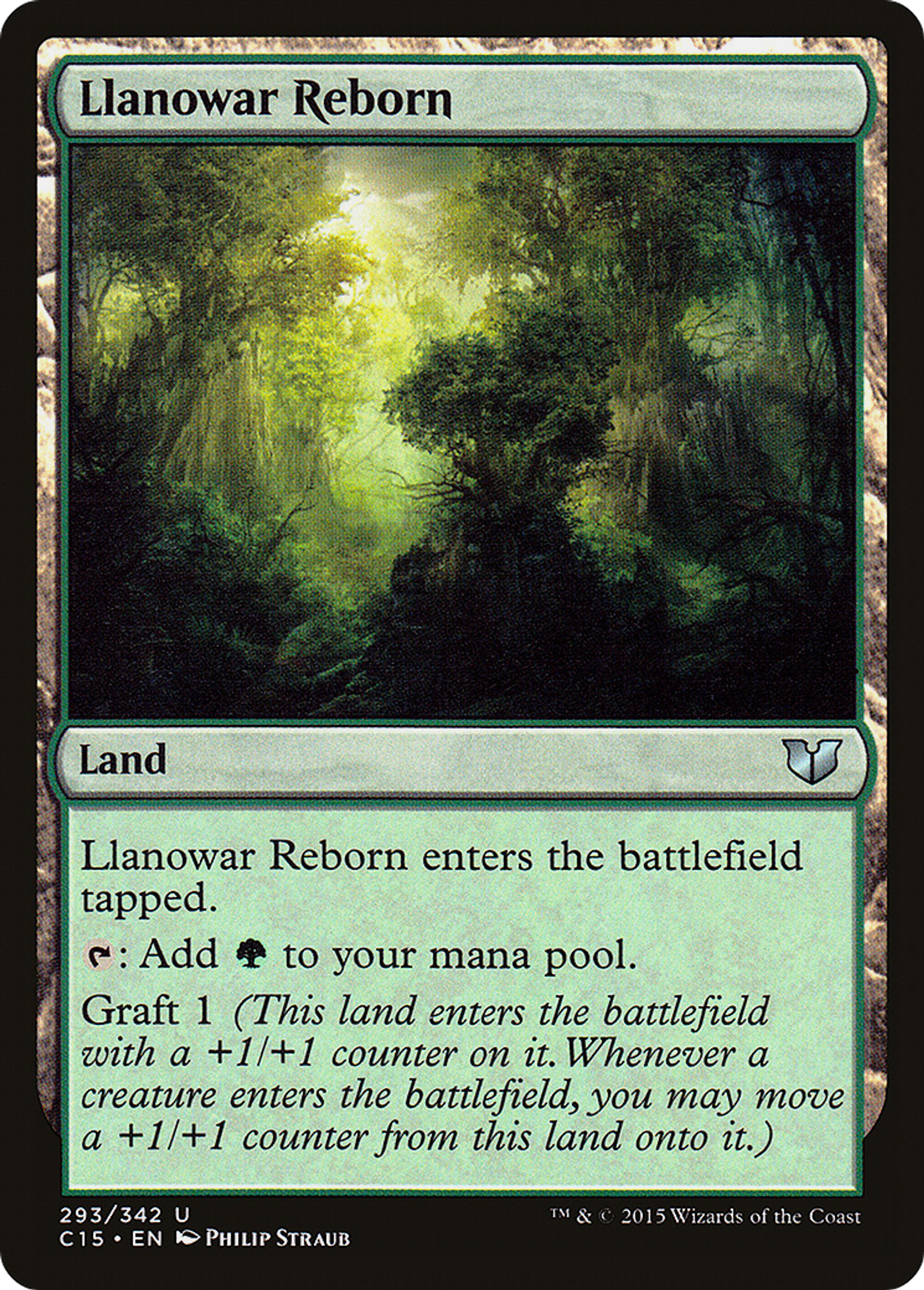 Llanowar Reborn — Commander 2015 — Magic: The Gathering