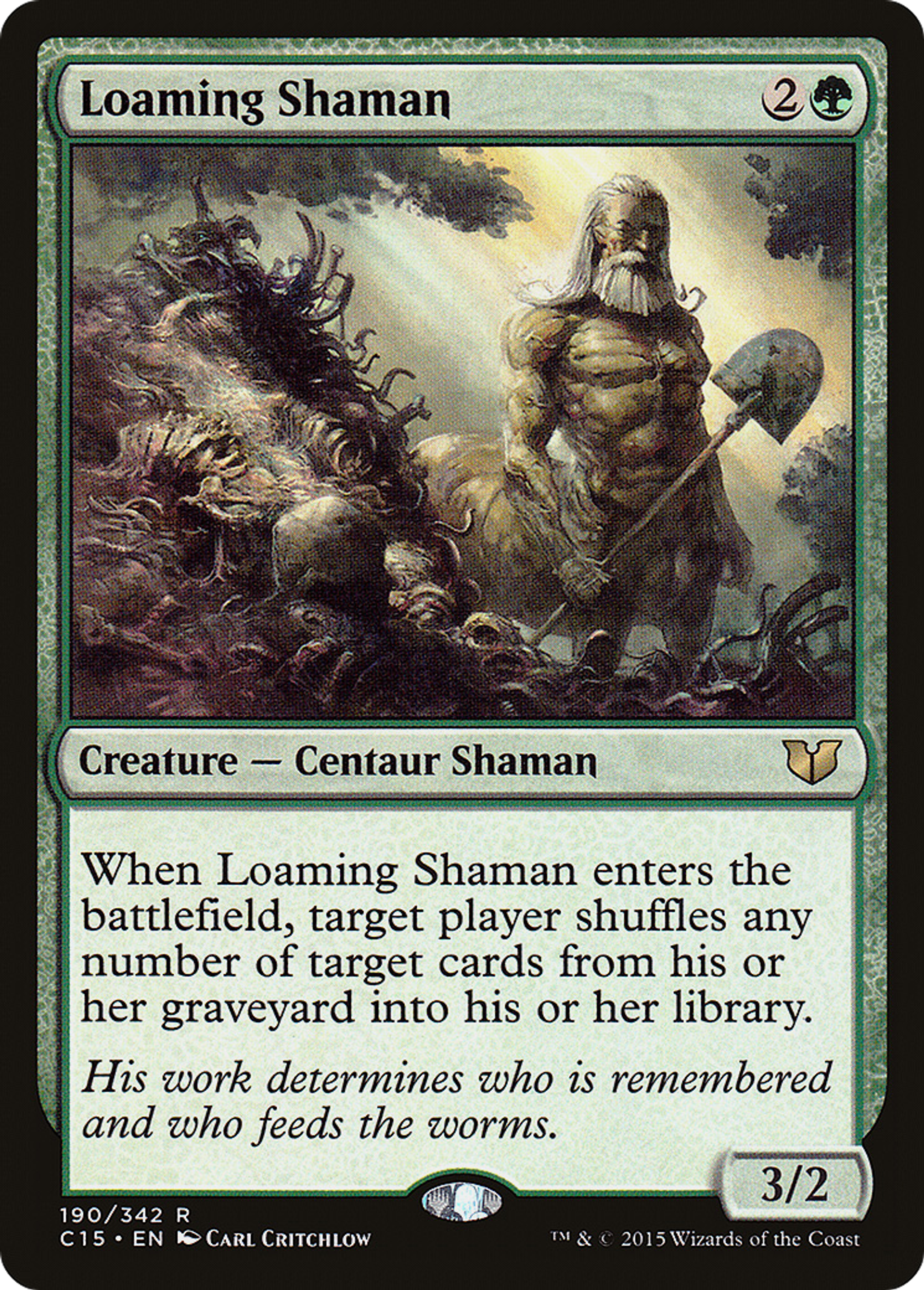 Loaming Shaman — Commander 2015 — Magic: The Gathering