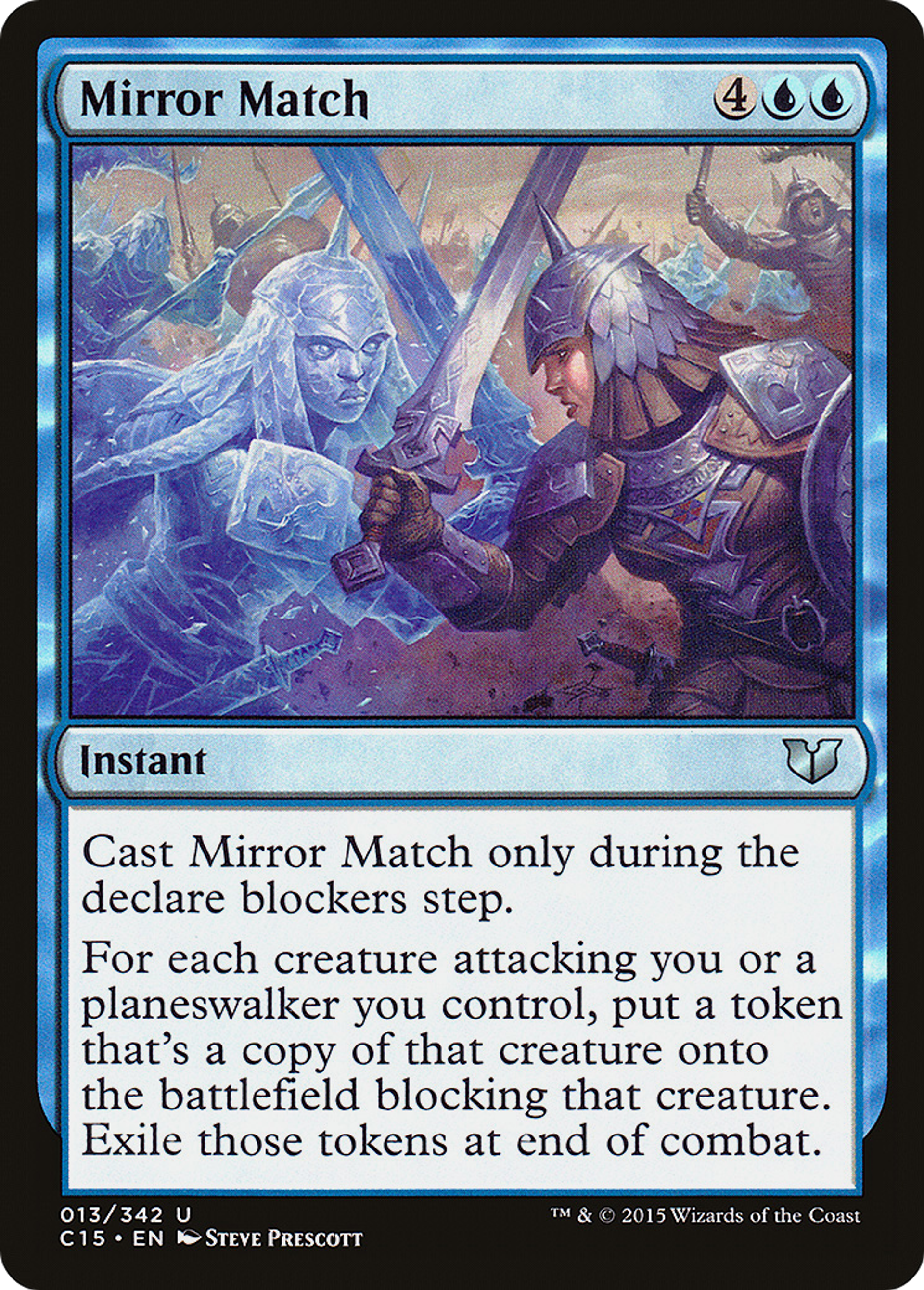 Mirror Match — Commander 2015 — Magic: The Gathering