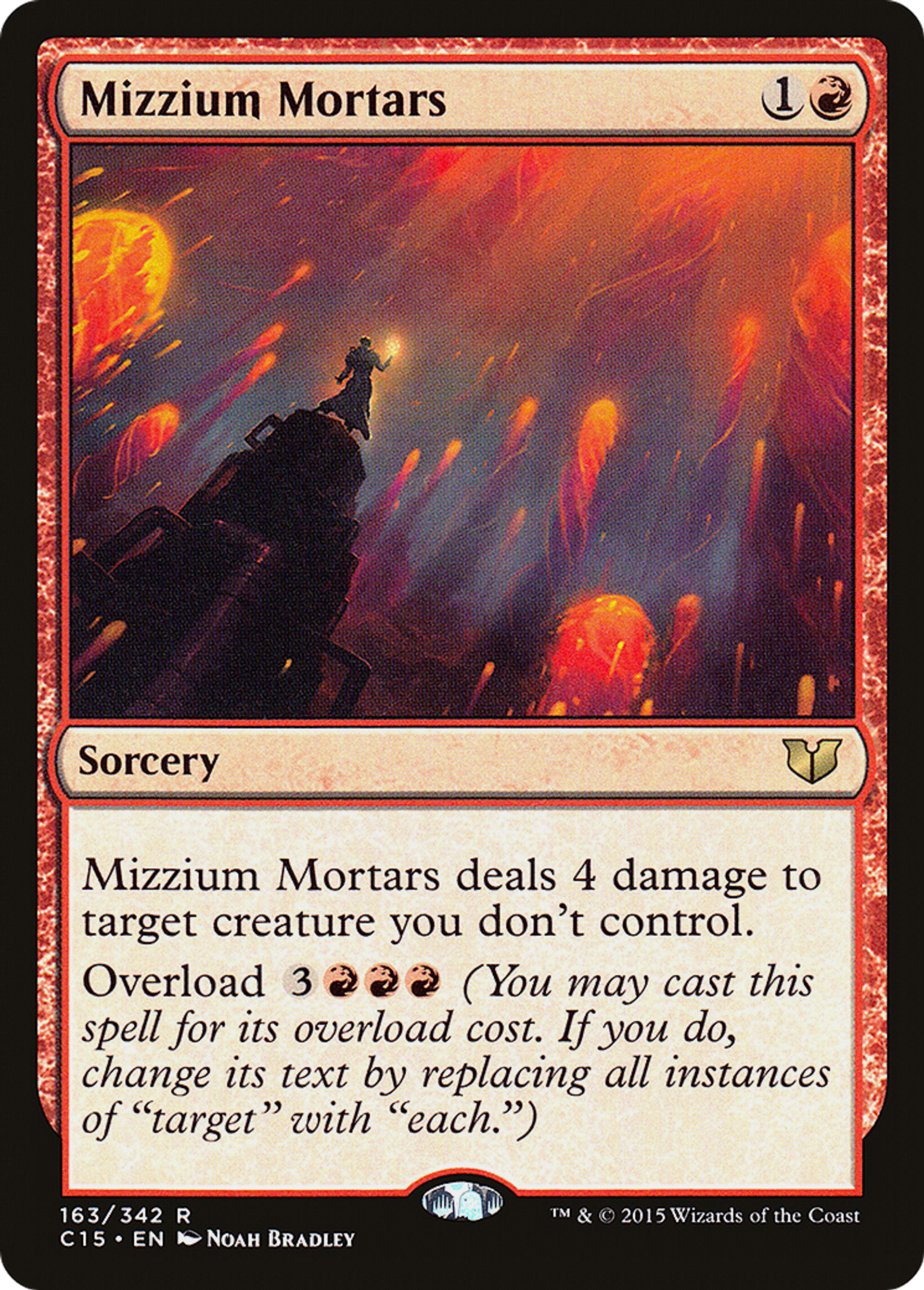 Mizzium Mortars — Commander 2015 — Magic: The Gathering