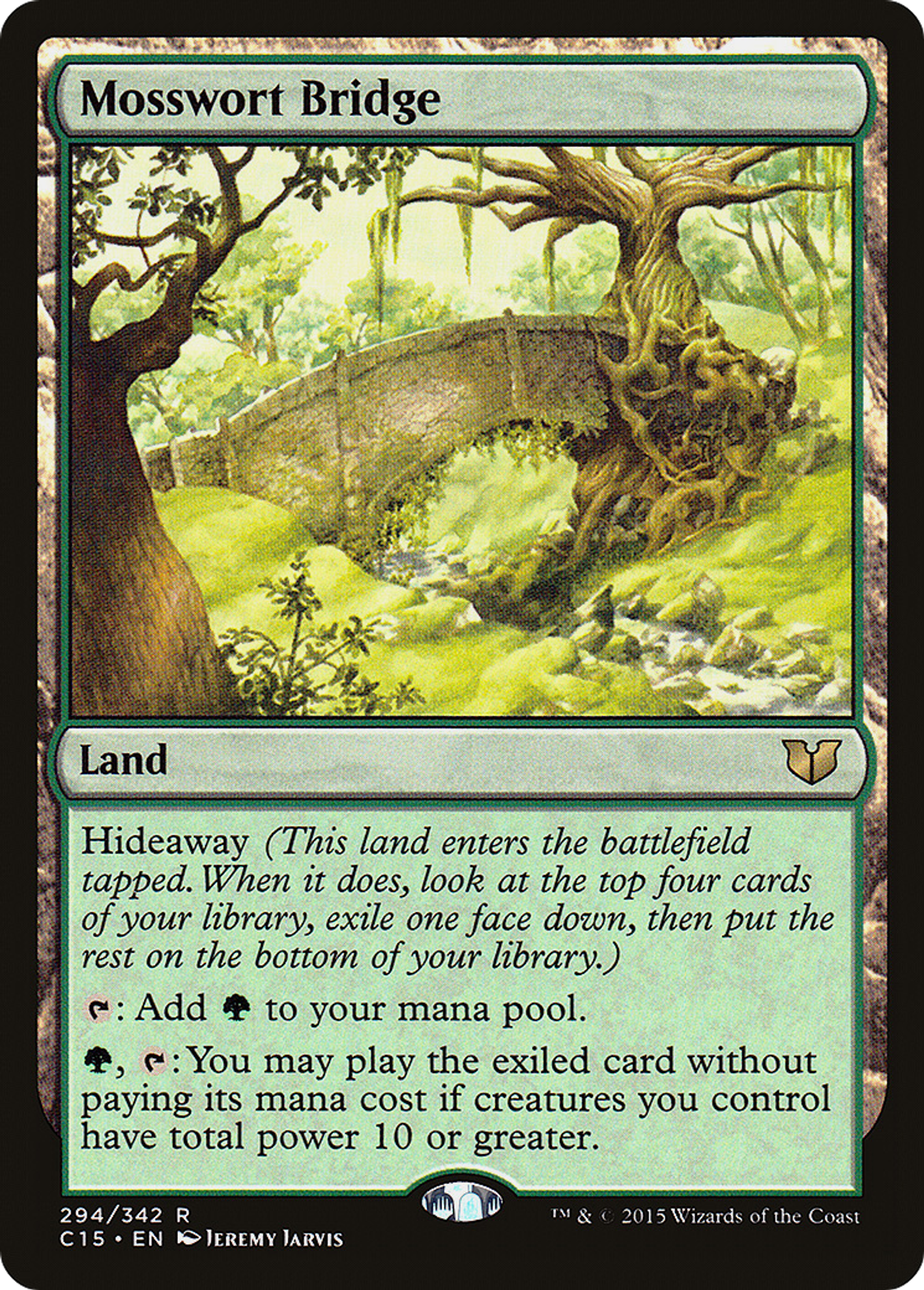 Pont de fangemousse — Commander 2015 — Magic: The Gathering
