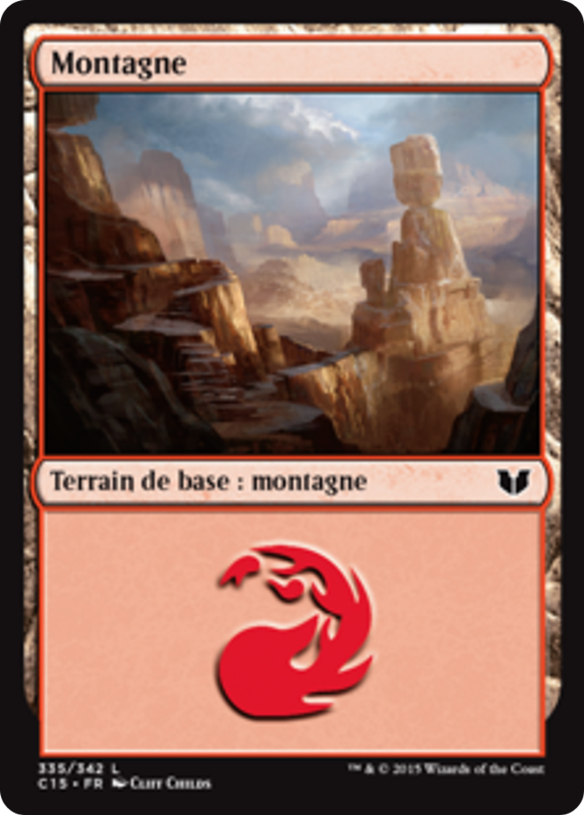 Montagne — Commander 2015 — Magic: The Gathering