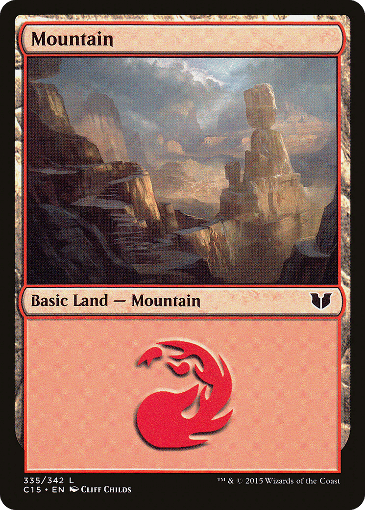 Mountain — Commander 2015 — Magic: The Gathering