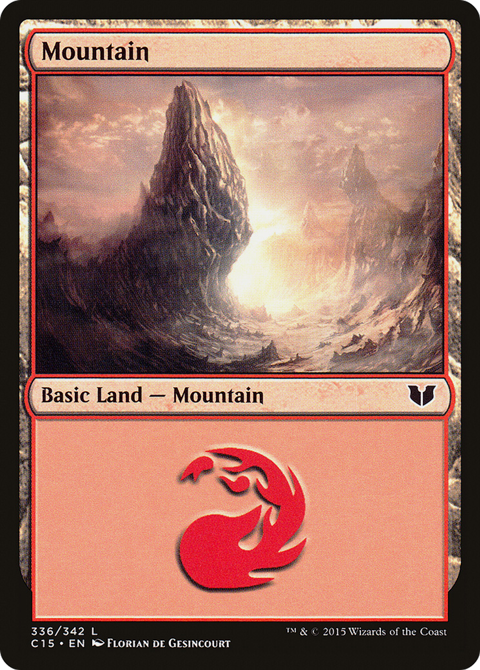 Mountain — Commander 2015 — Magic: The Gathering
