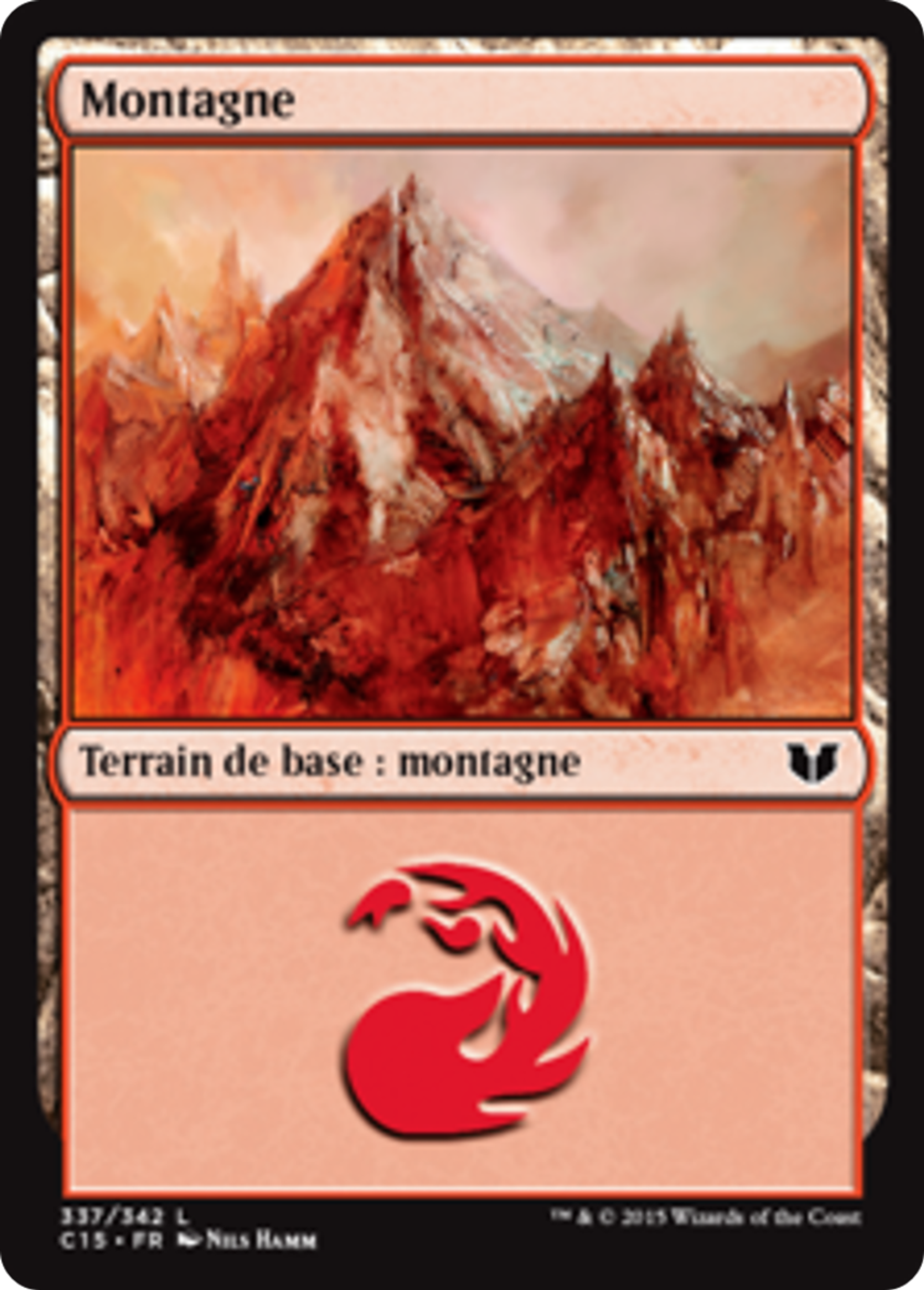 Montagne — Commander 2015 — Magic: The Gathering