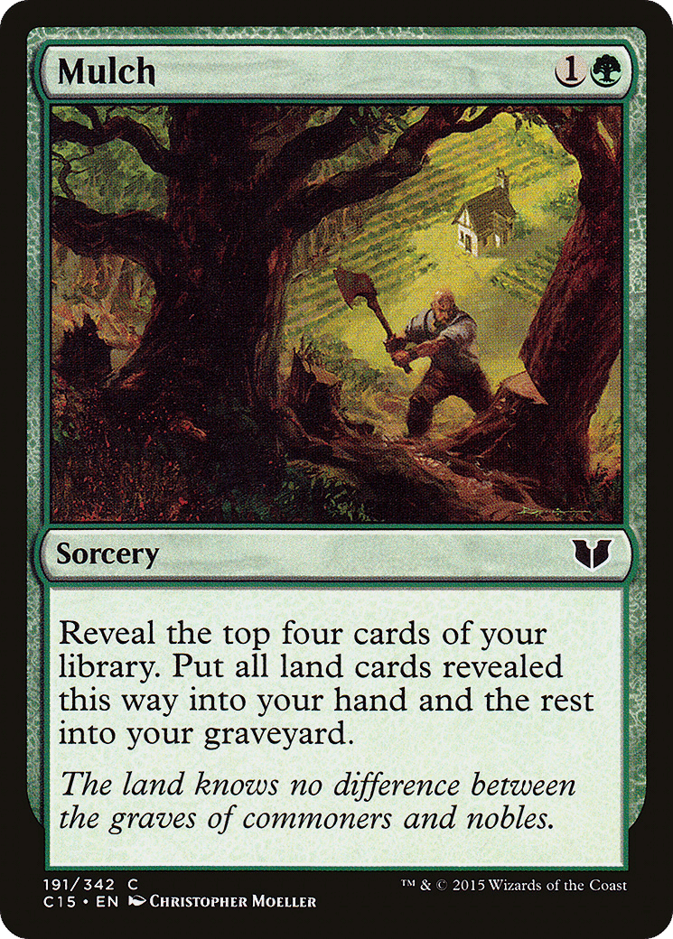 Mulch — Commander 2015 — Magic: The Gathering
