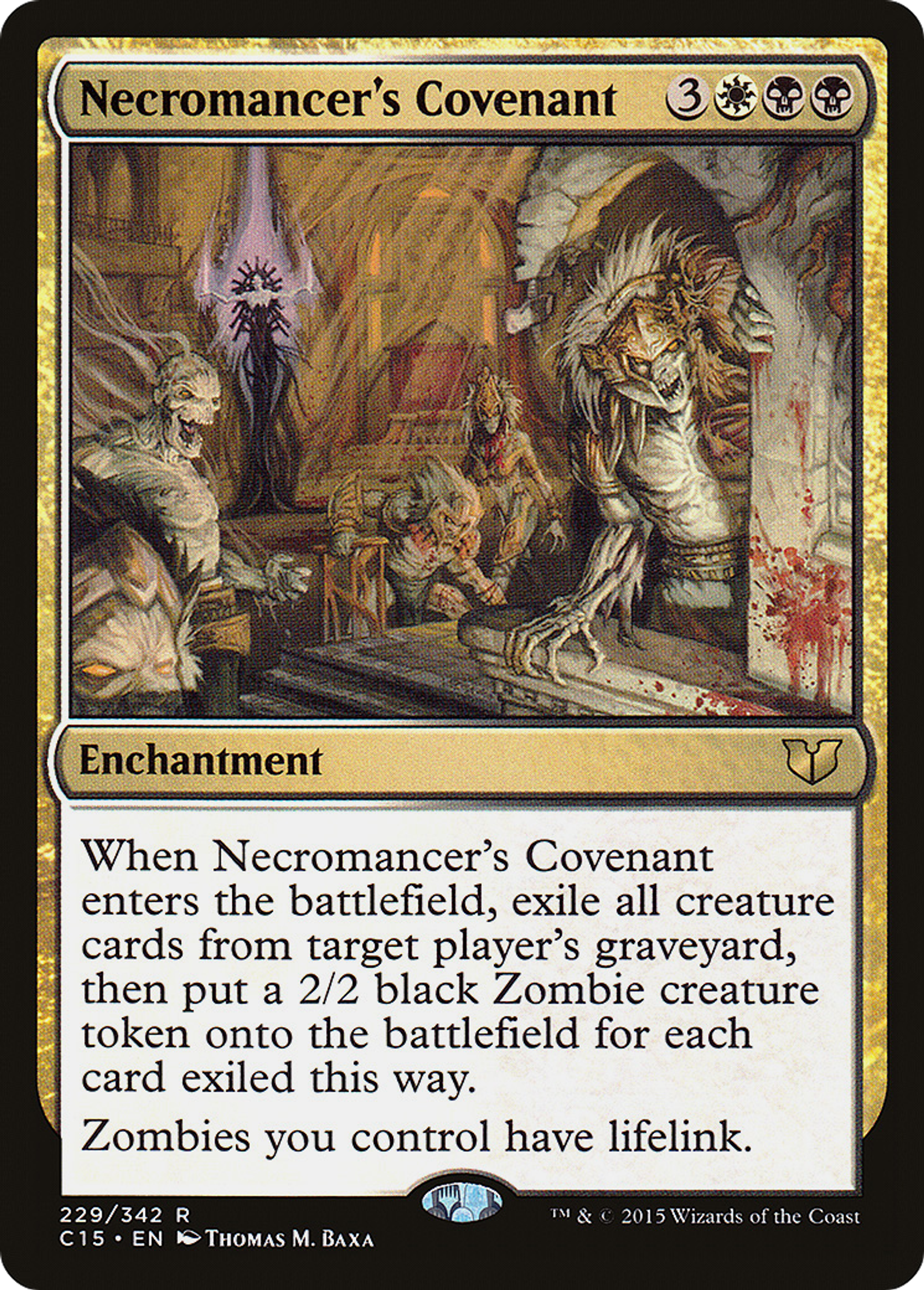 Necromancer's Covenant — Commander 2015 — Magic: The Gathering