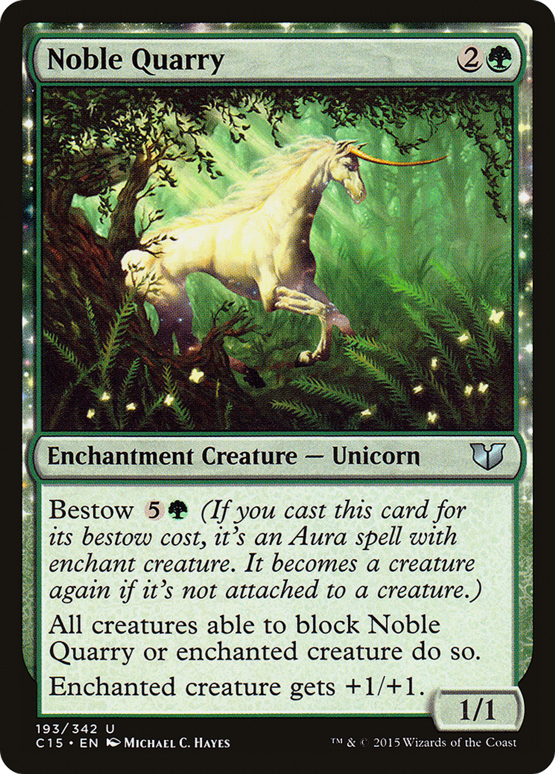 Noble Quarry — Commander 2015 — Magic: The Gathering