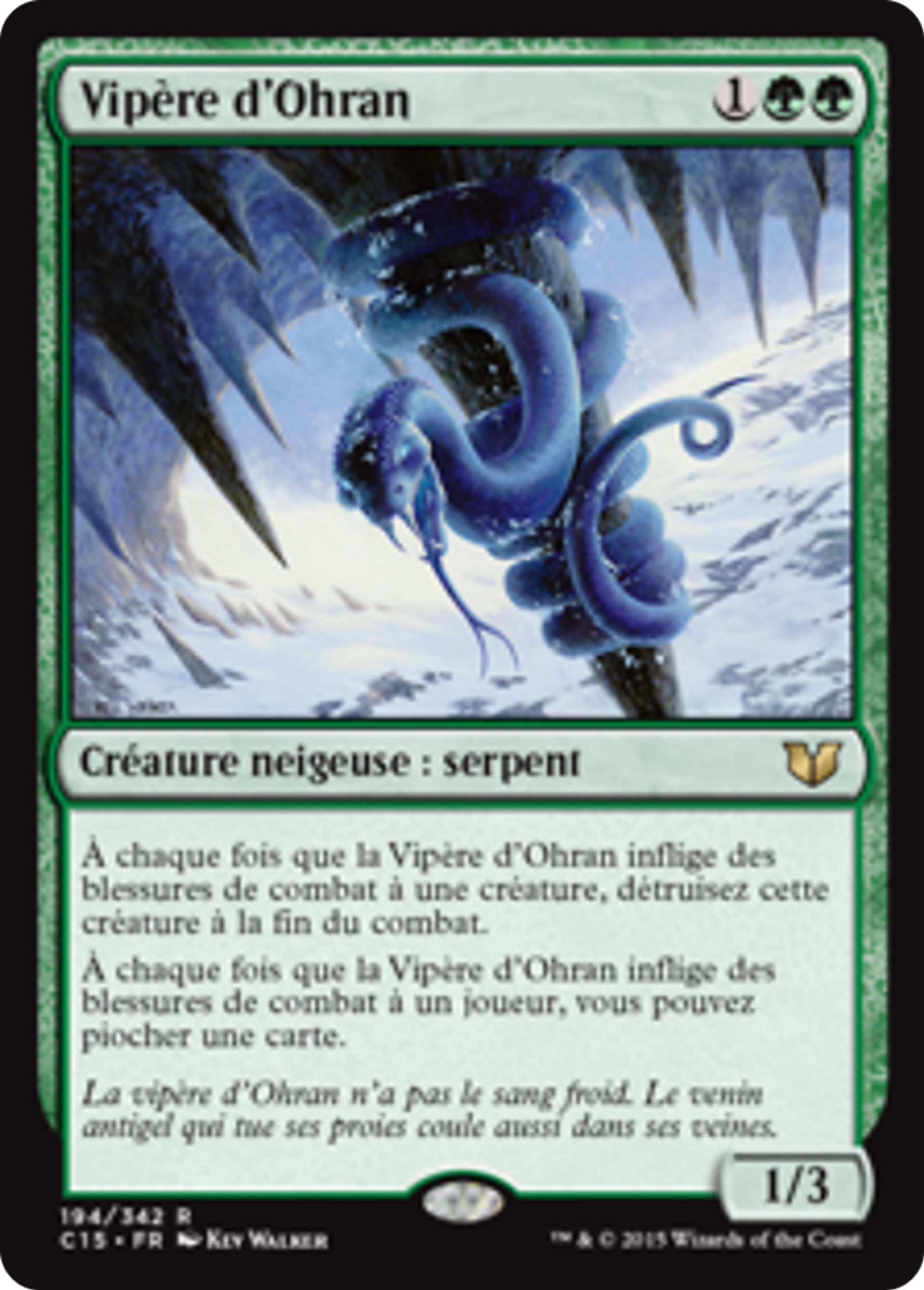 Vipère d'Ohran — Commander 2015 — Magic: The Gathering