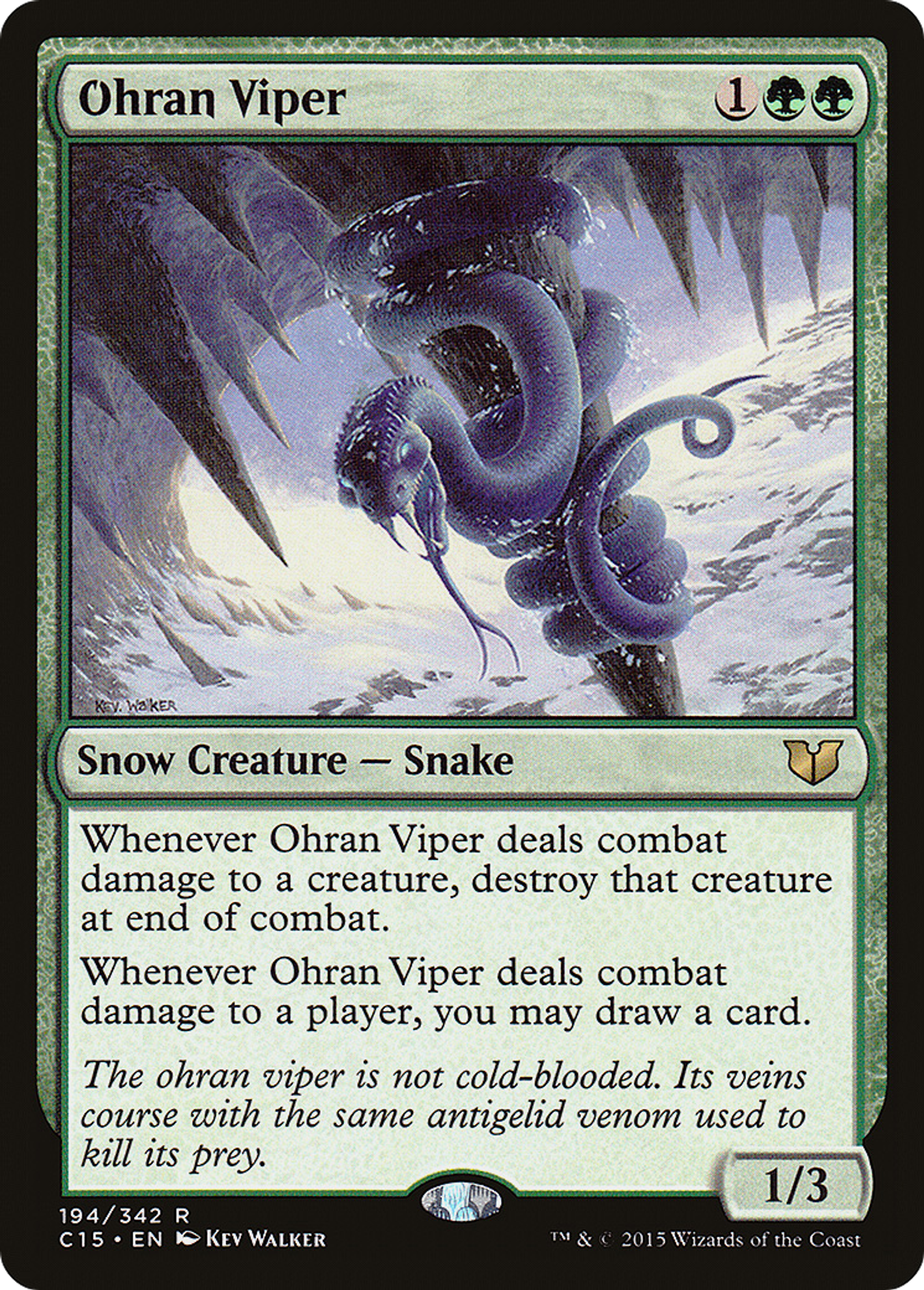 Ohran Viper — Commander 2015 — Magic: The Gathering