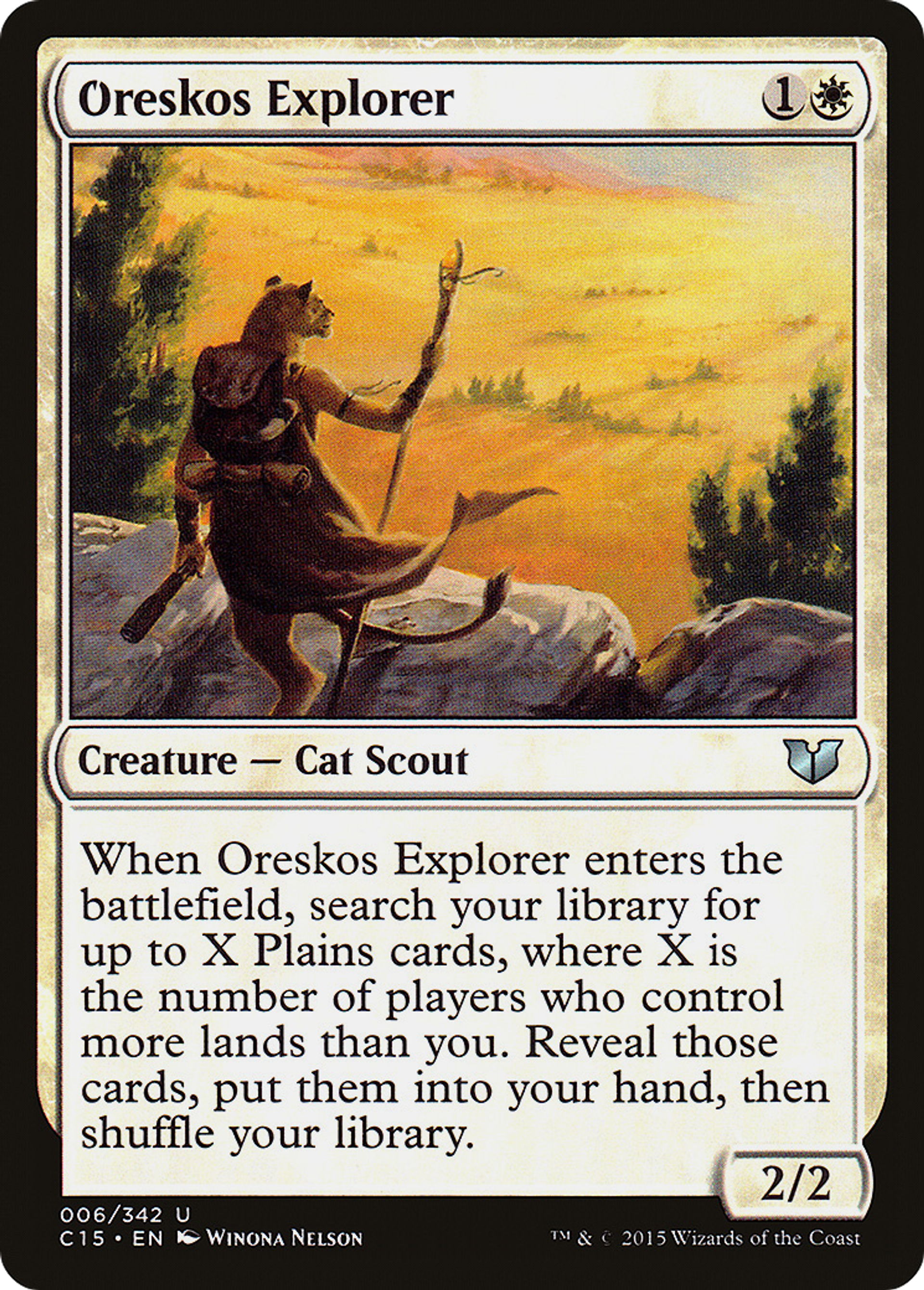 Oreskos Explorer — Commander 2015 — Magic: The Gathering