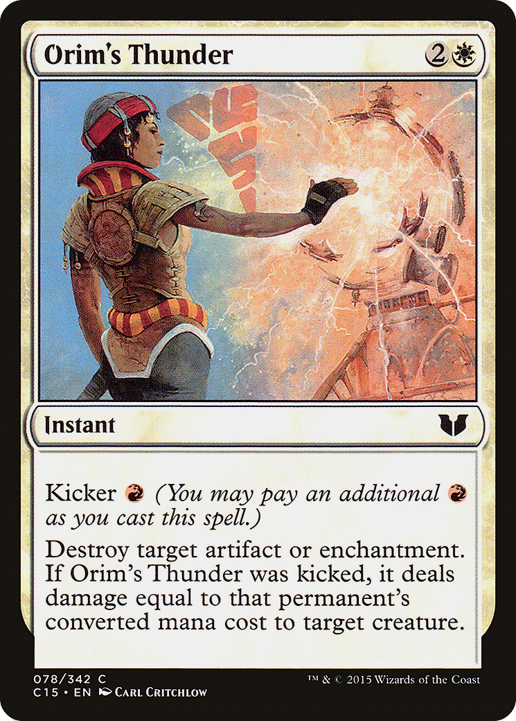 Orim's Thunder — Commander 2015 — Magic: The Gathering