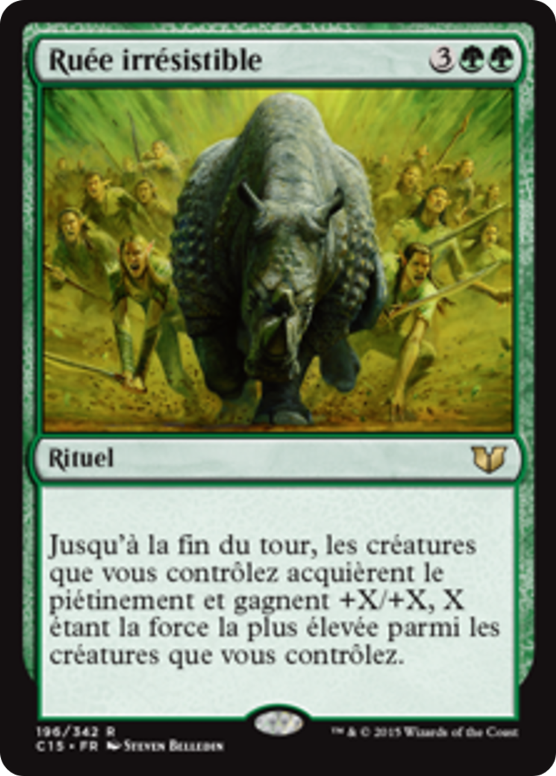 Ruée irrésistible — Commander 2015 — Magic: The Gathering