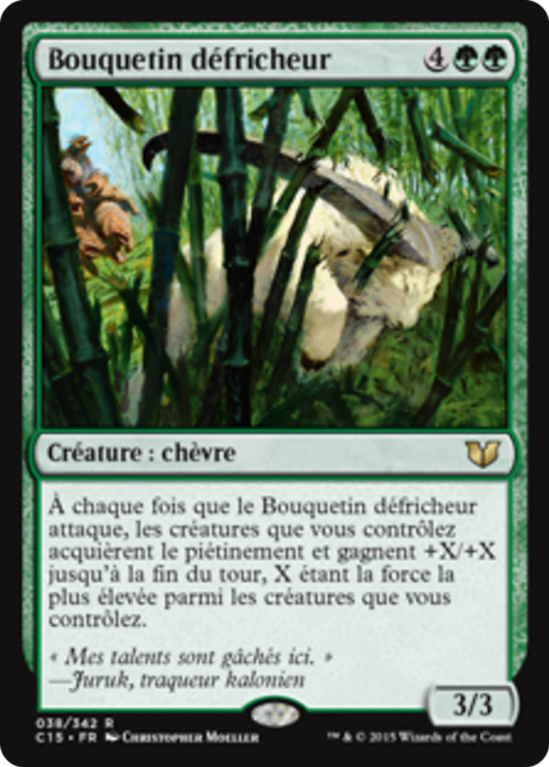 Bouquetin défricheur — Commander 2015 — Magic: The Gathering
