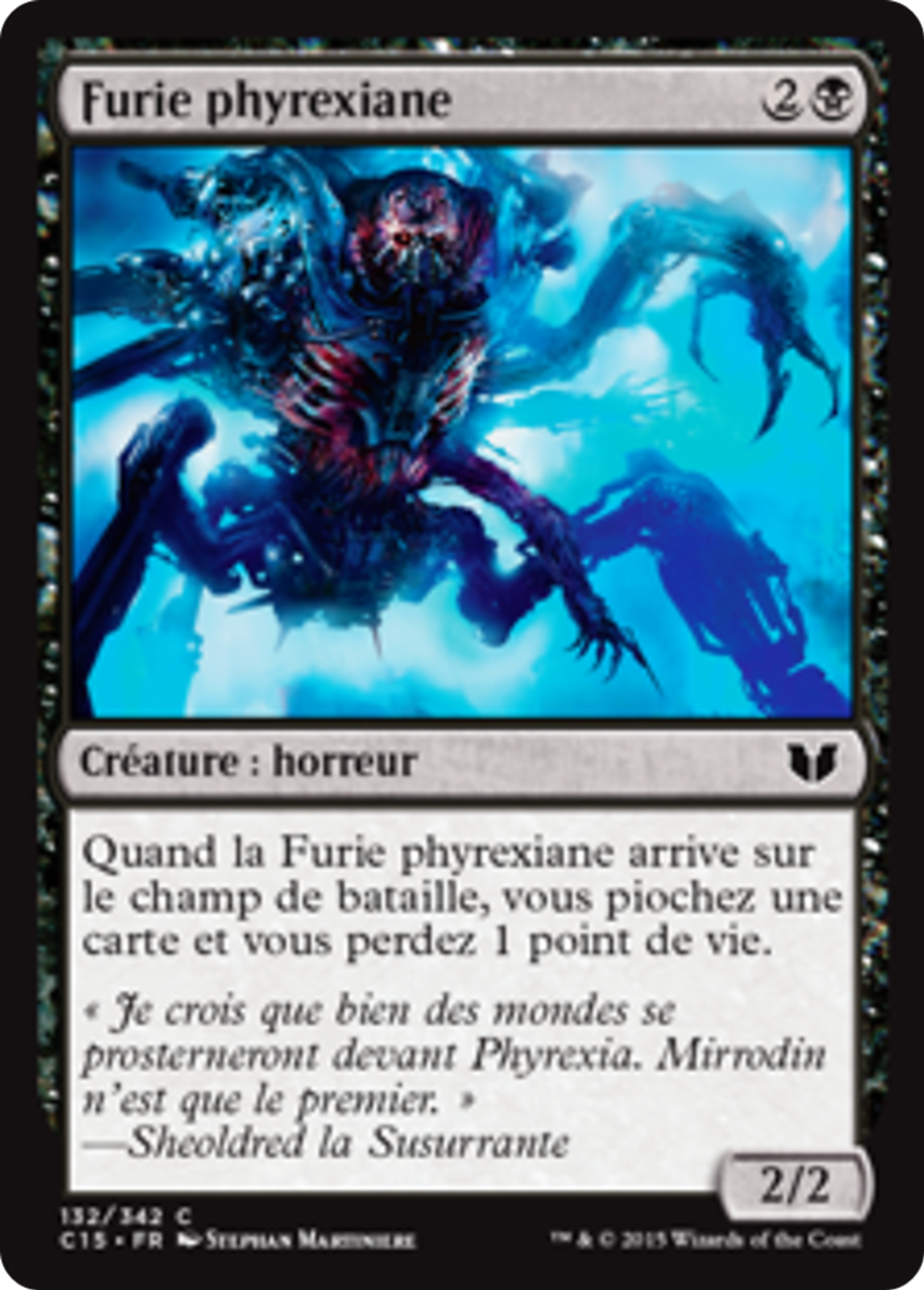 Furie phyrexiane — Commander 2015 — Magic: The Gathering