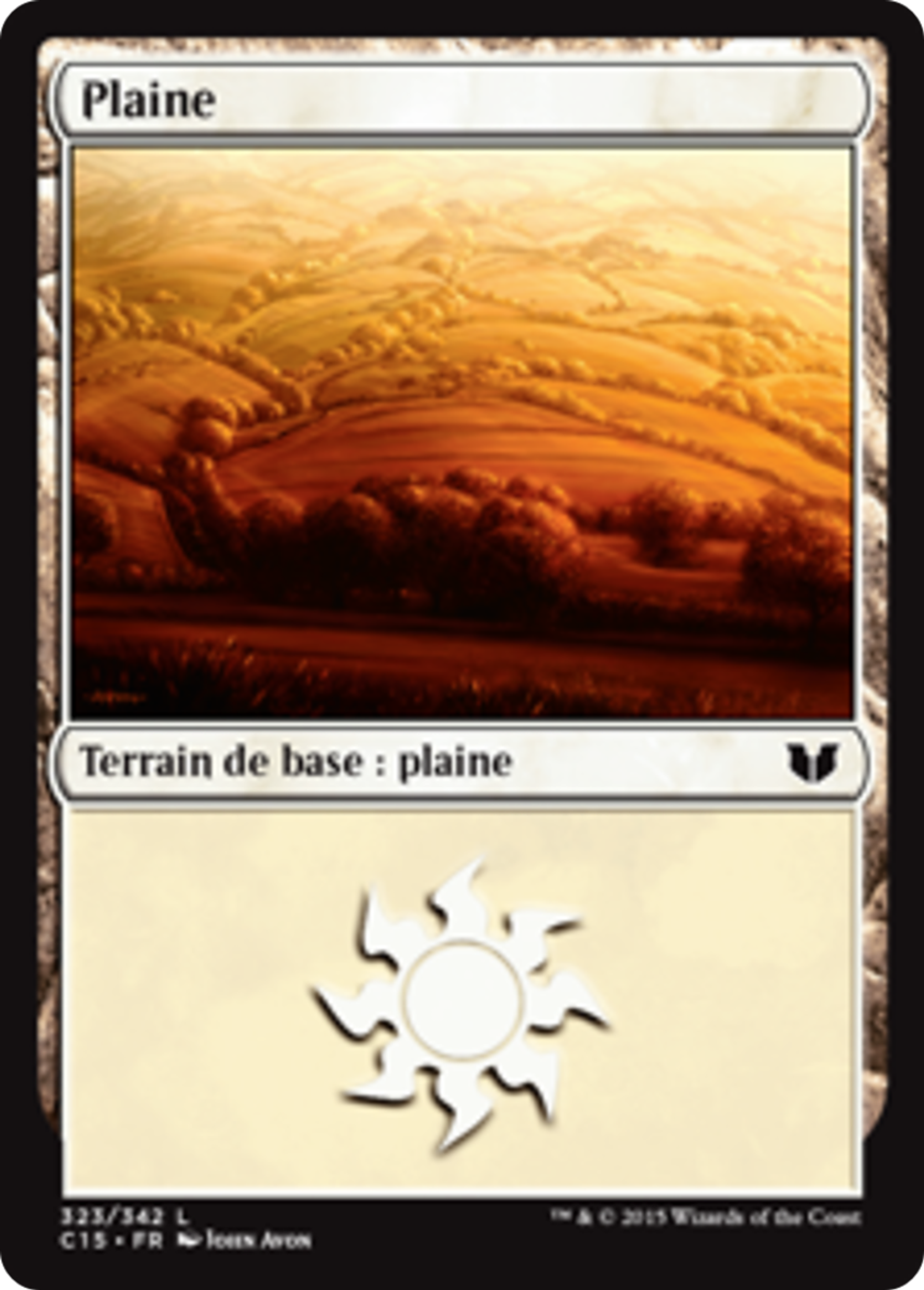Plaine — Commander 2015 — Magic: The Gathering
