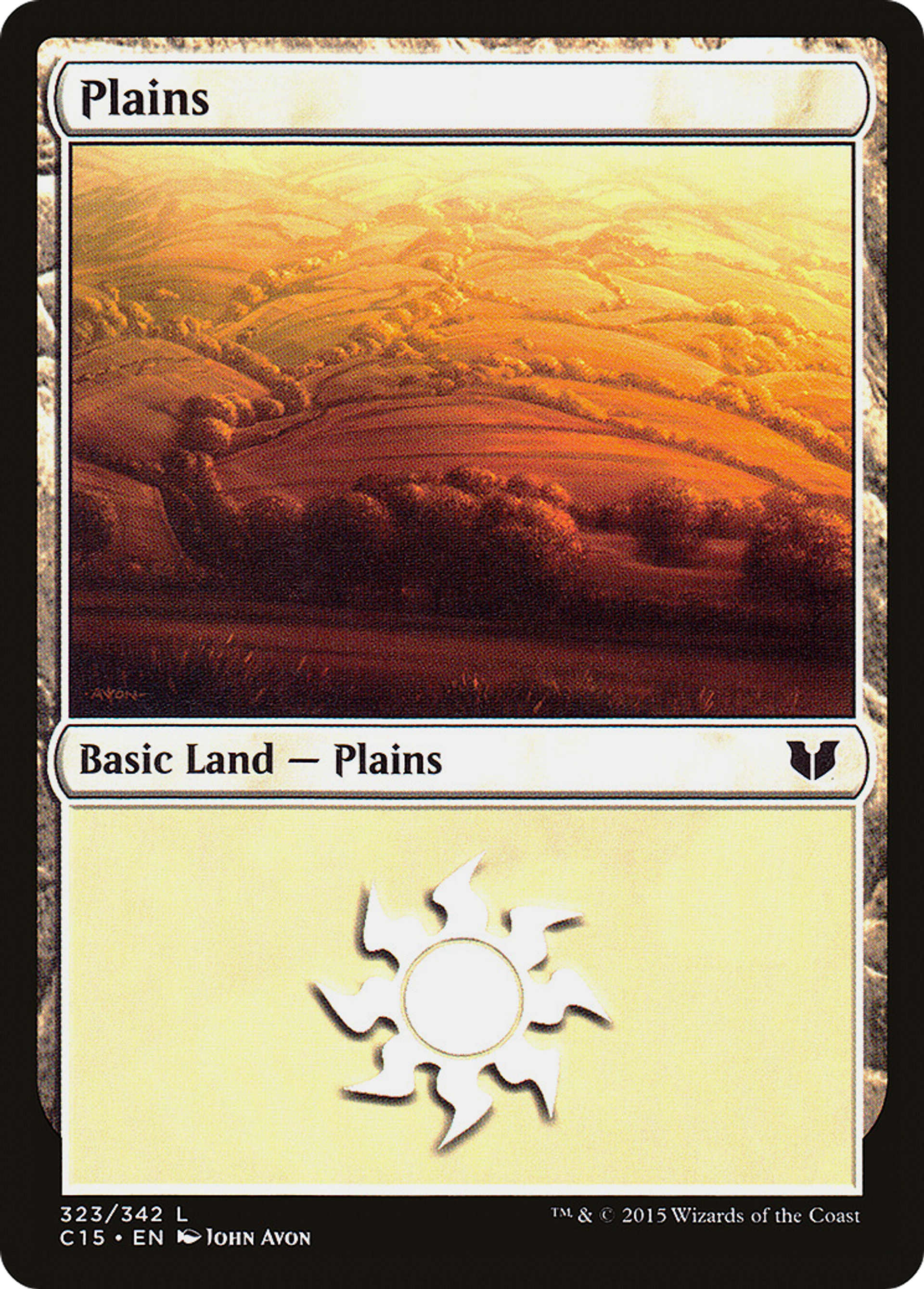 Plains — Commander 2015 — Magic: The Gathering