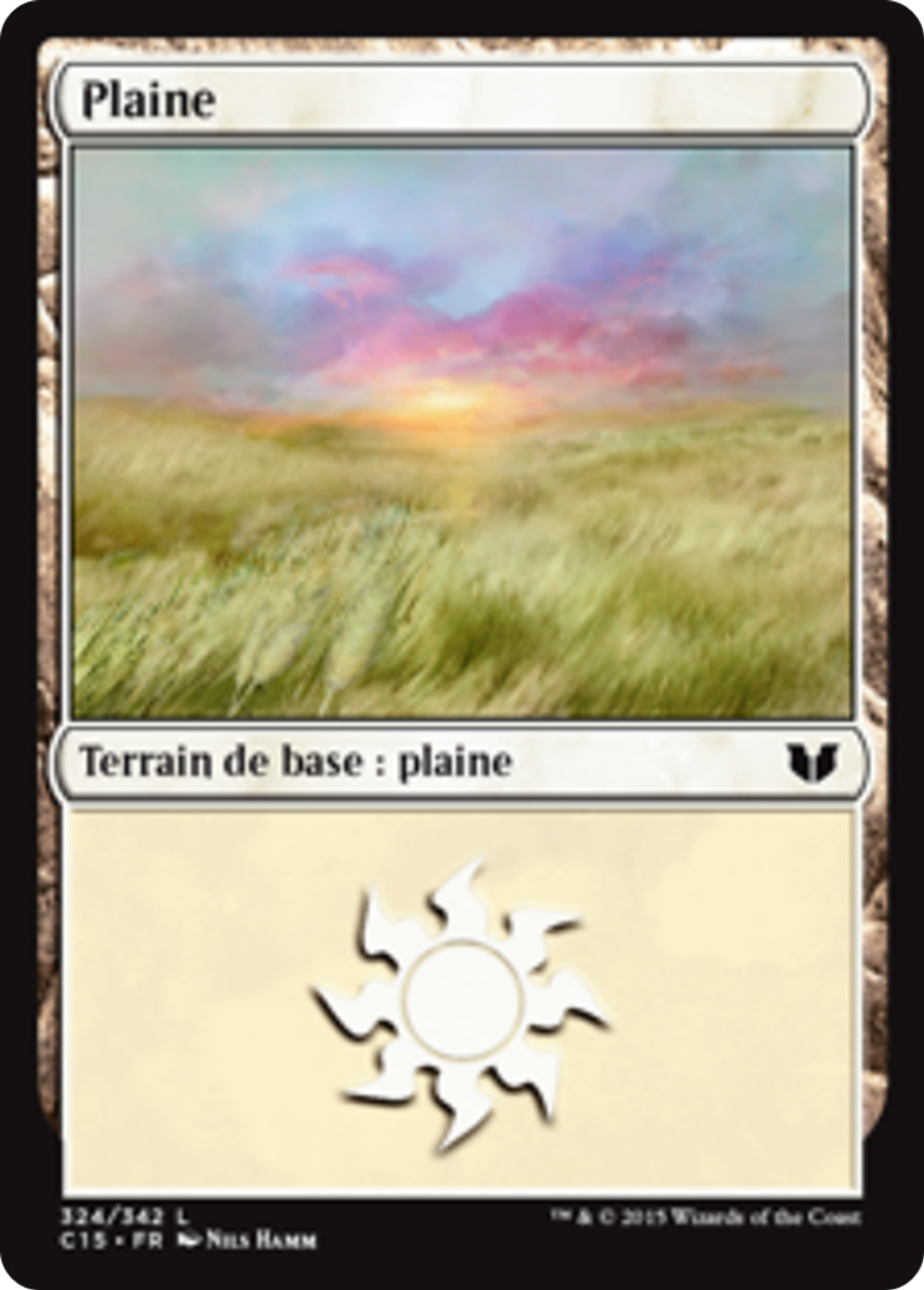 Plaine — Commander 2015 — Magic: The Gathering