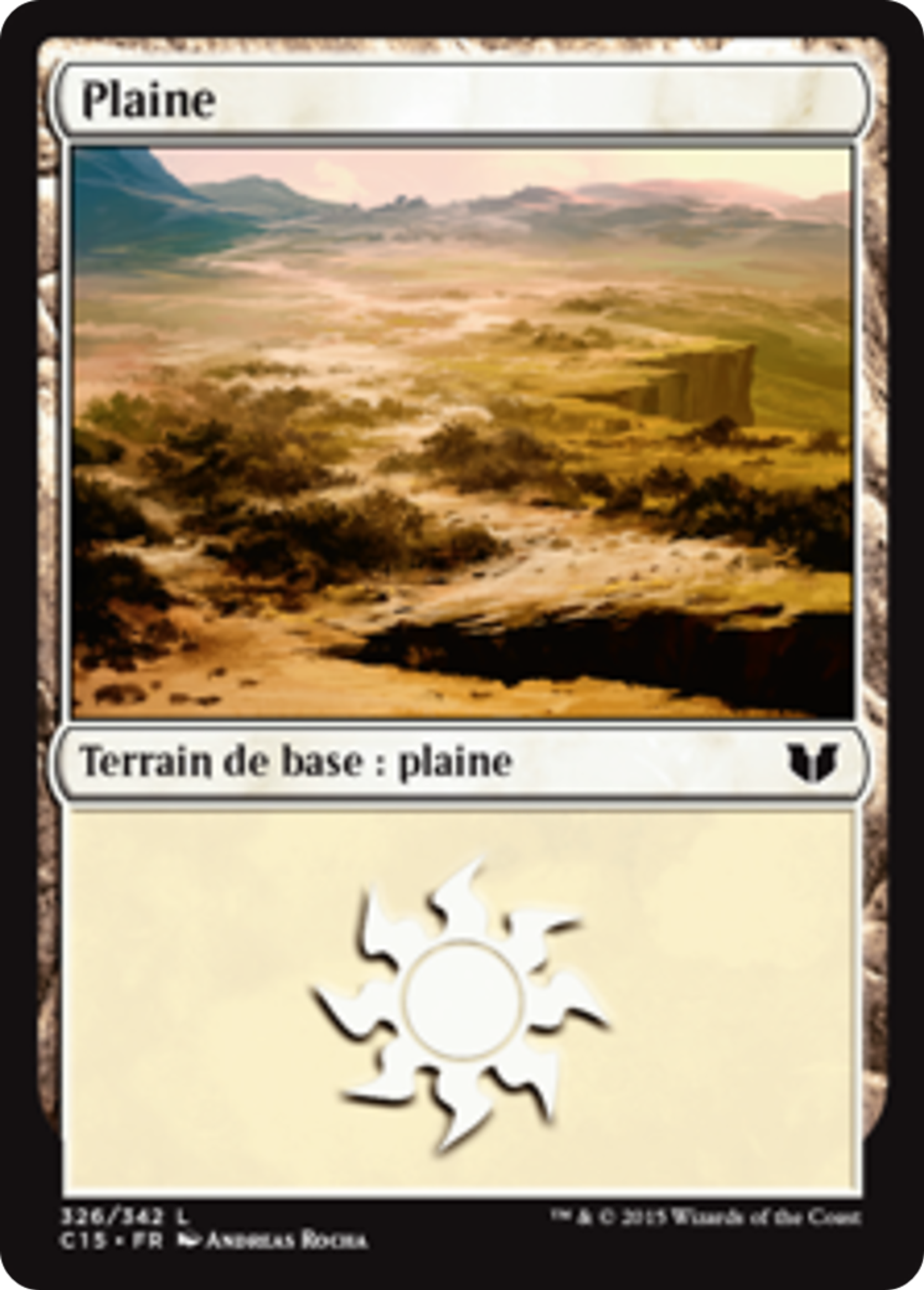 Plaine — Commander 2015 — Magic: The Gathering