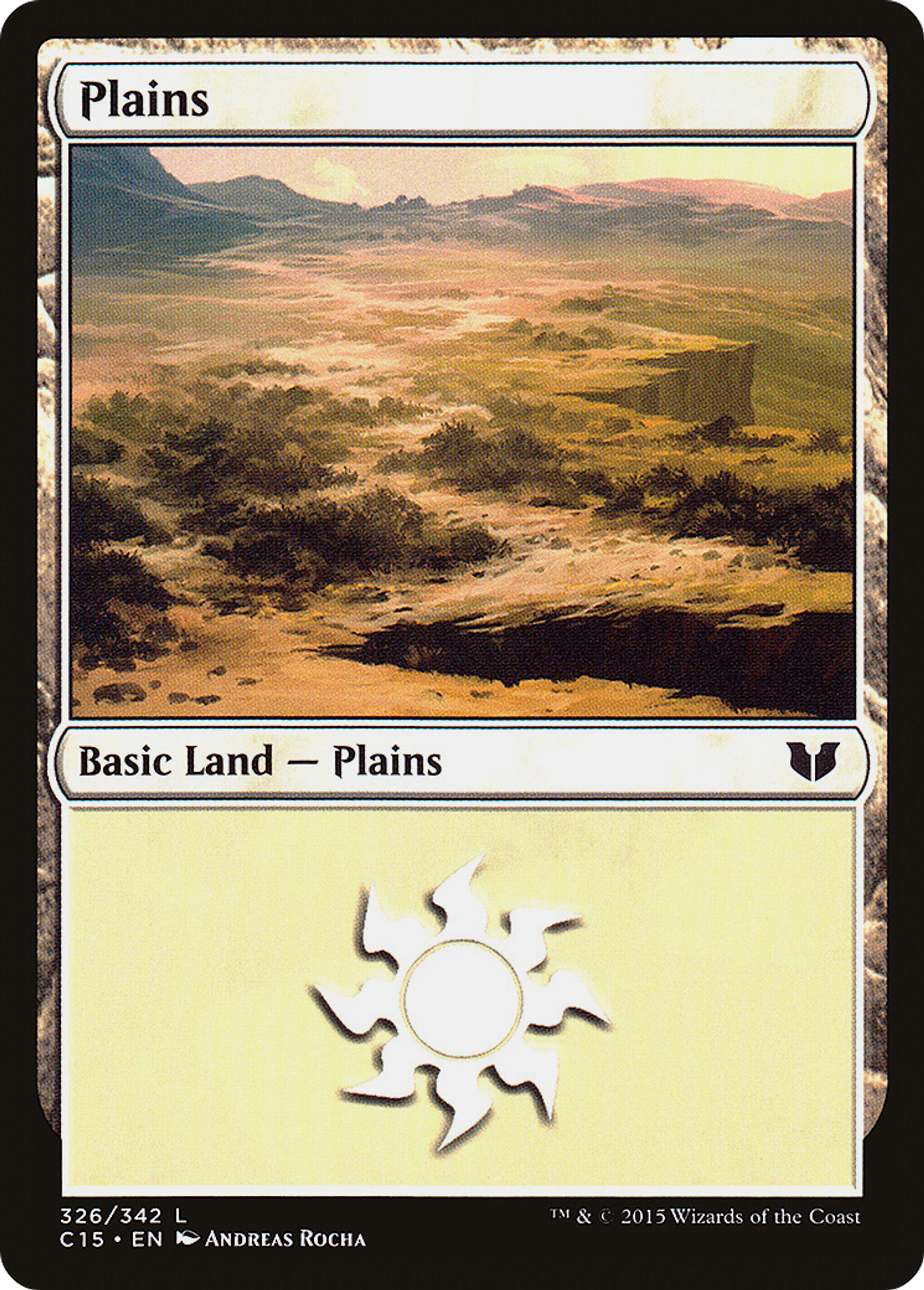 Plains — Commander 2015 — Magic: The Gathering