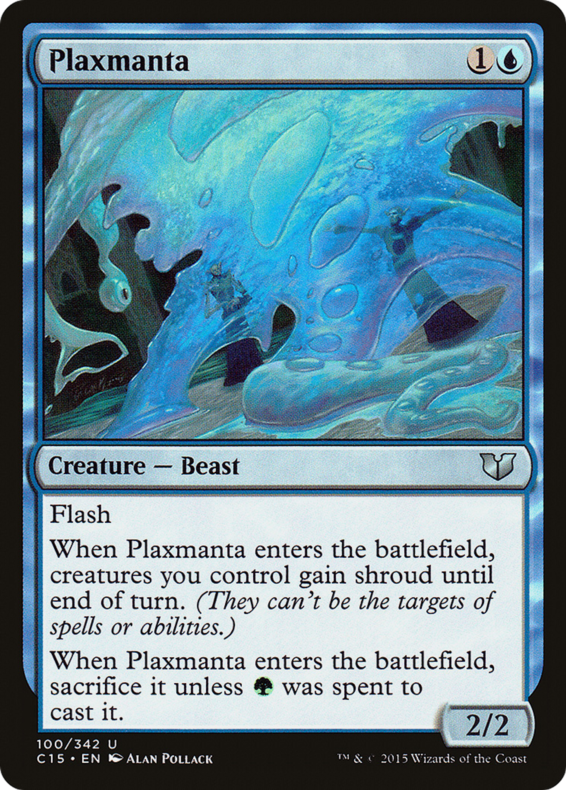 Plaxmanta — Commander 2015 — Magic: The Gathering