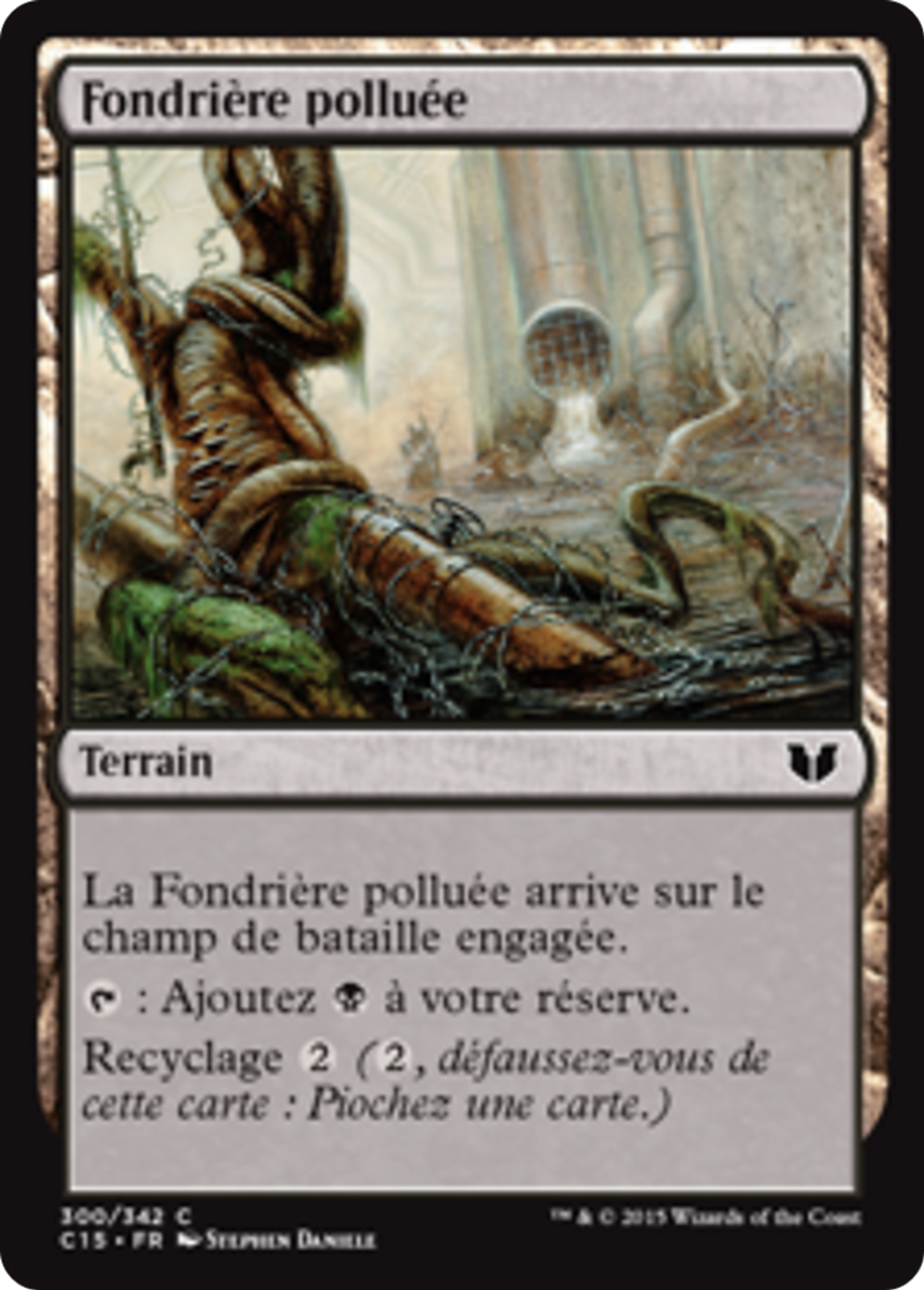 Fondrière polluée — Commander 2015 — Magic: The Gathering