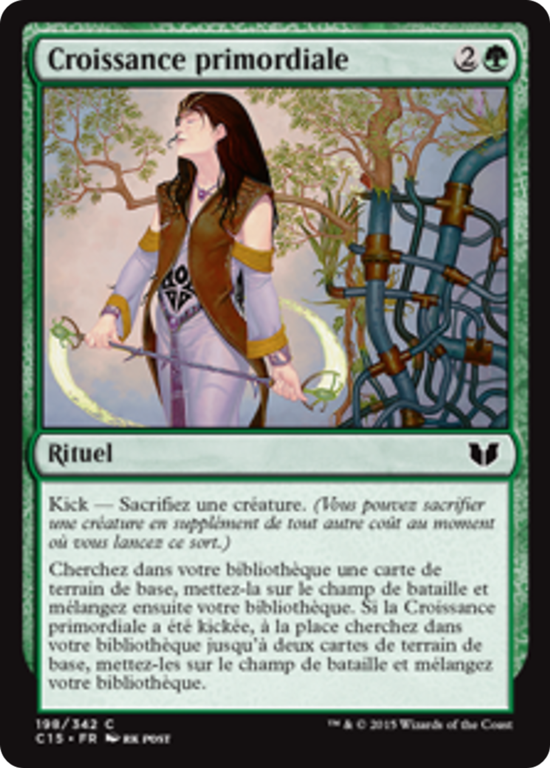 Croissance primordiale — Commander 2015 — Magic: The Gathering