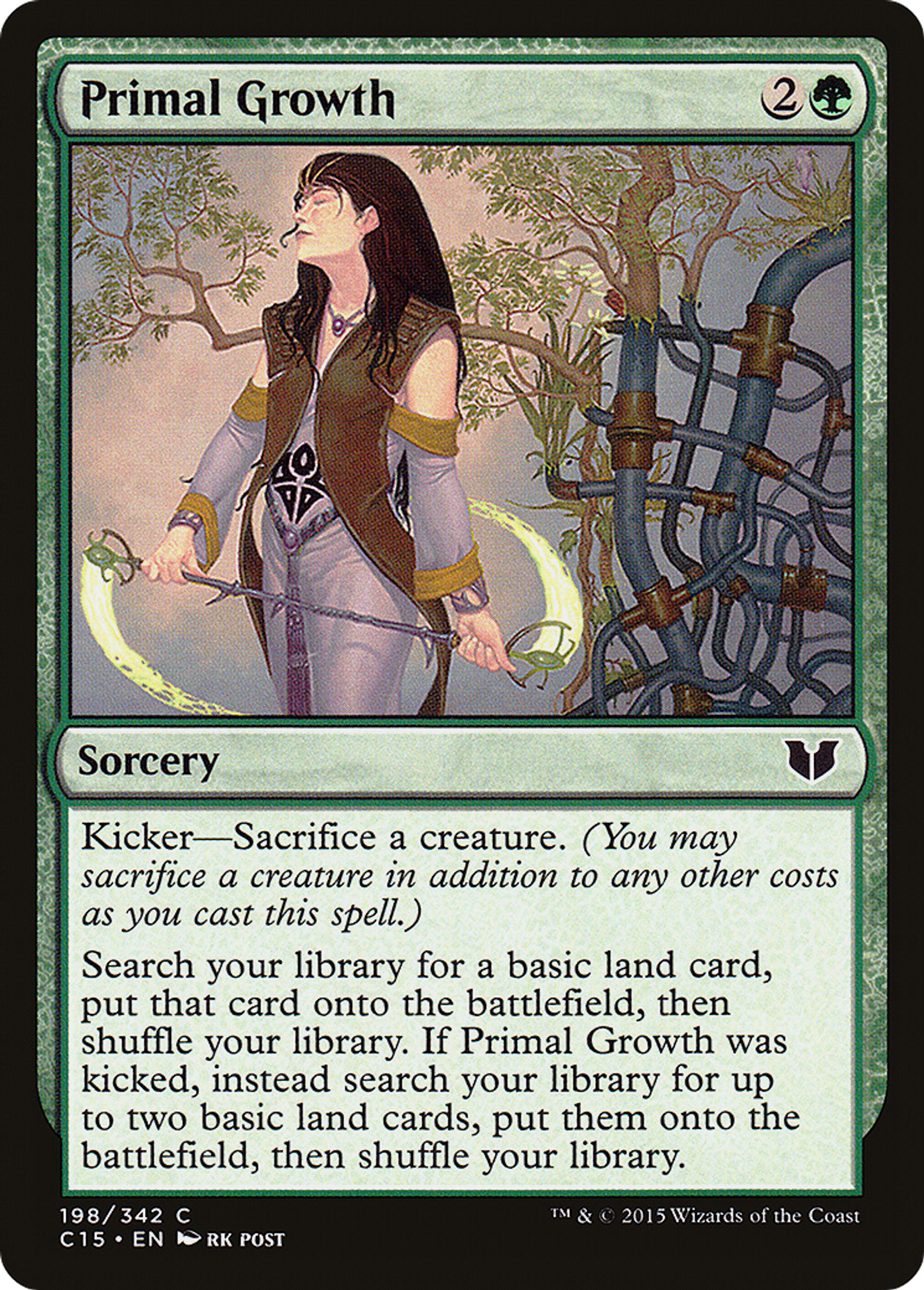 Primal Growth — Commander 2015 — Magic: The Gathering
