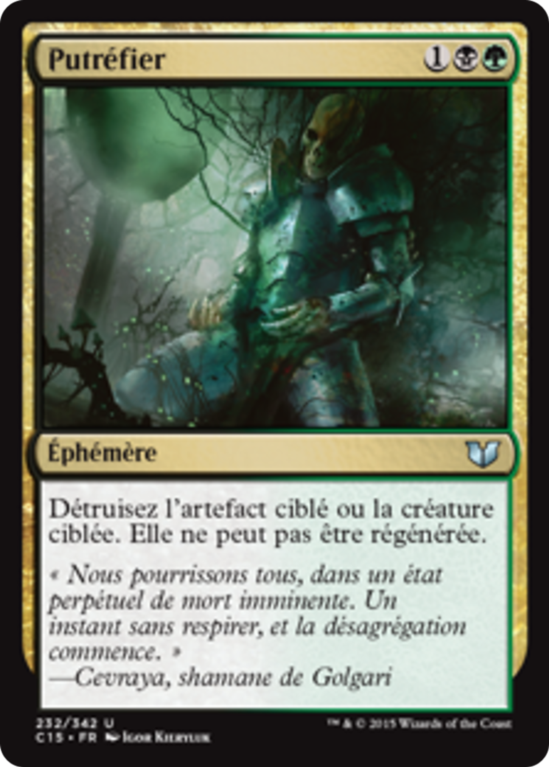 Putréfier — Commander 2015 — Magic: The Gathering