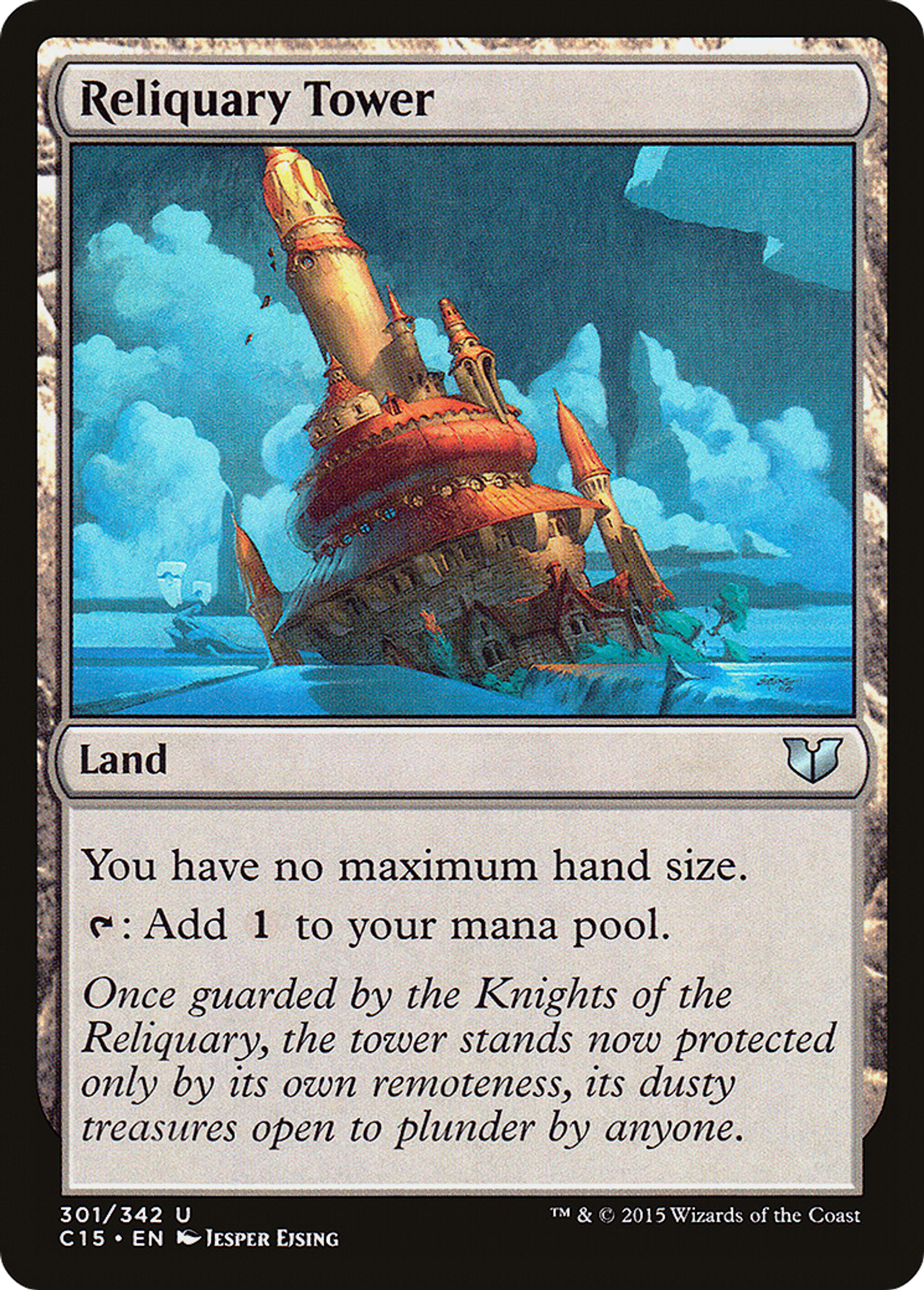 Reliquary Tower — Commander 2015 — Magic: The Gathering