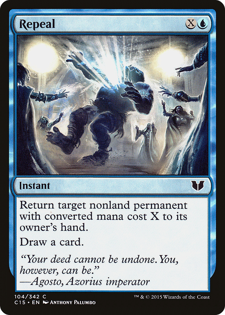 Repeal — Commander 2015 — Magic: The Gathering