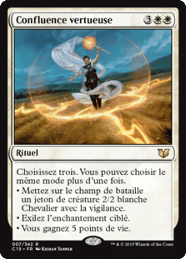Confluence vertueuse — Commander 2015 — Magic: The Gathering