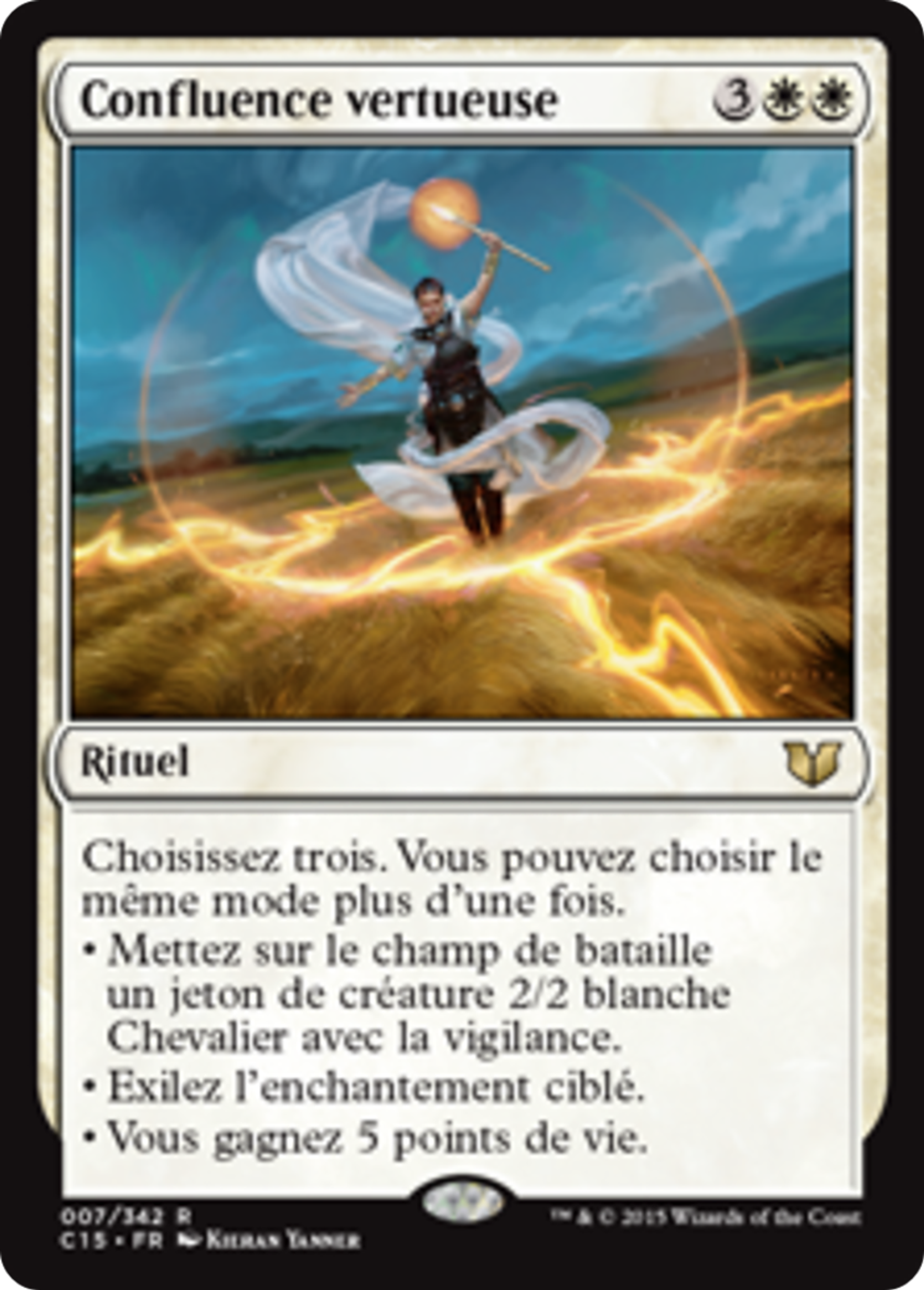Confluence vertueuse — Commander 2015 — Magic: The Gathering