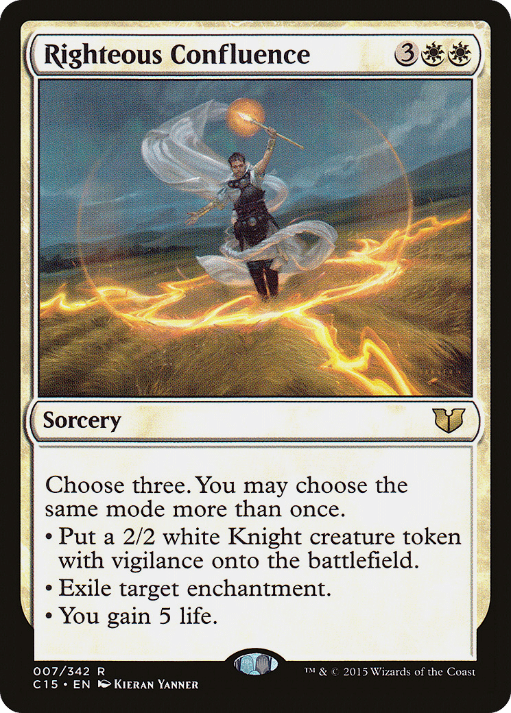 Righteous Confluence — Commander 2015 — Magic: The Gathering