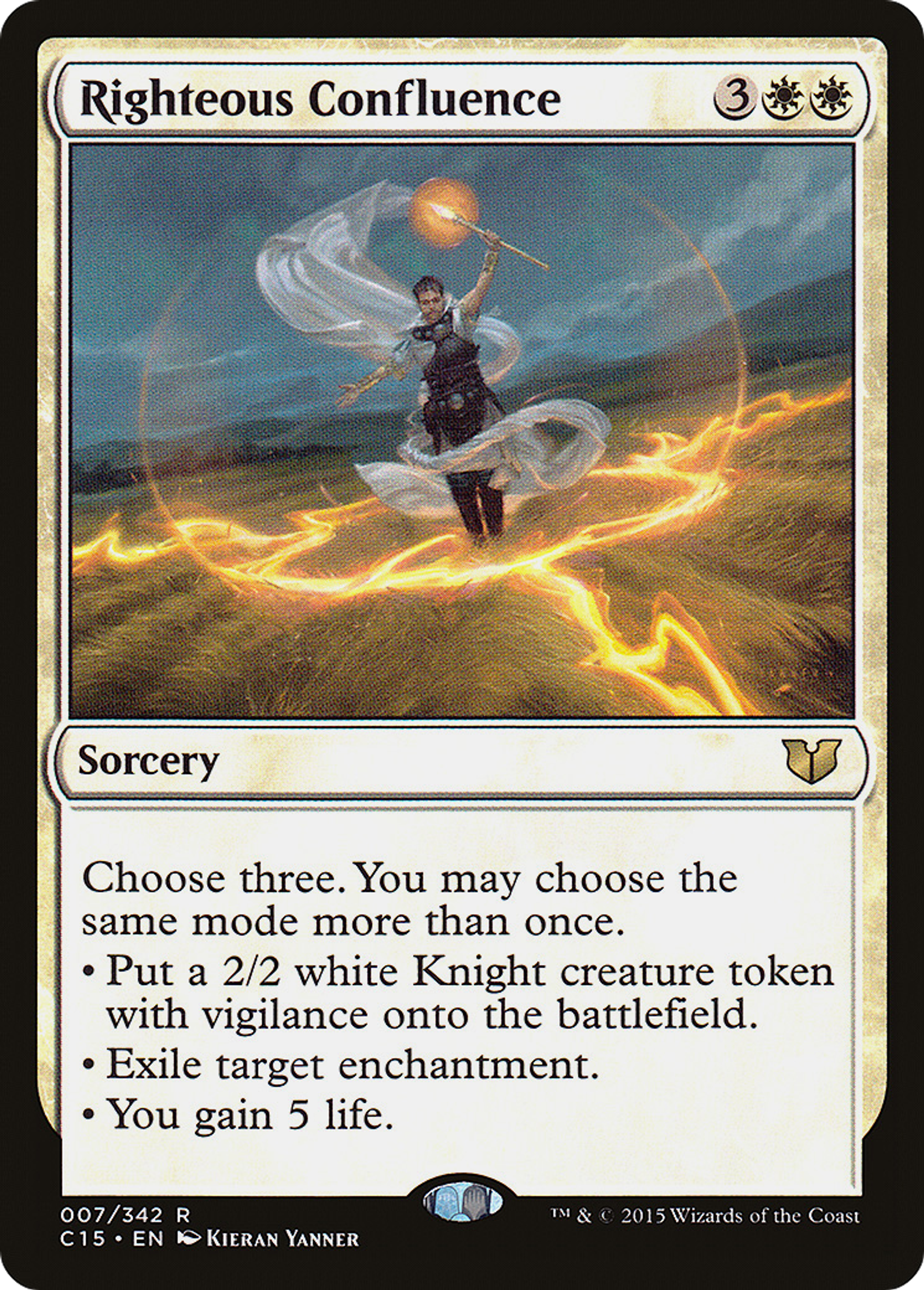 Righteous Confluence — Commander 2015 — Magic: The Gathering