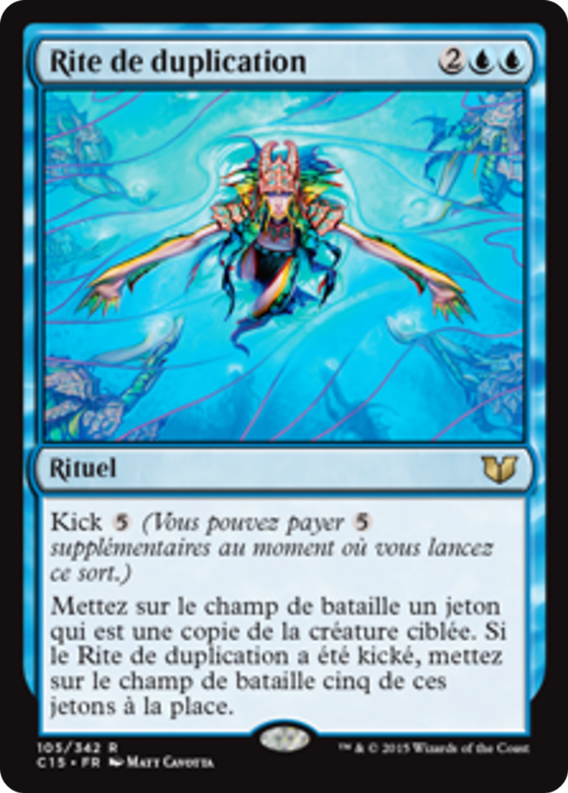 Rite de duplication — Commander 2015 — Magic: The Gathering