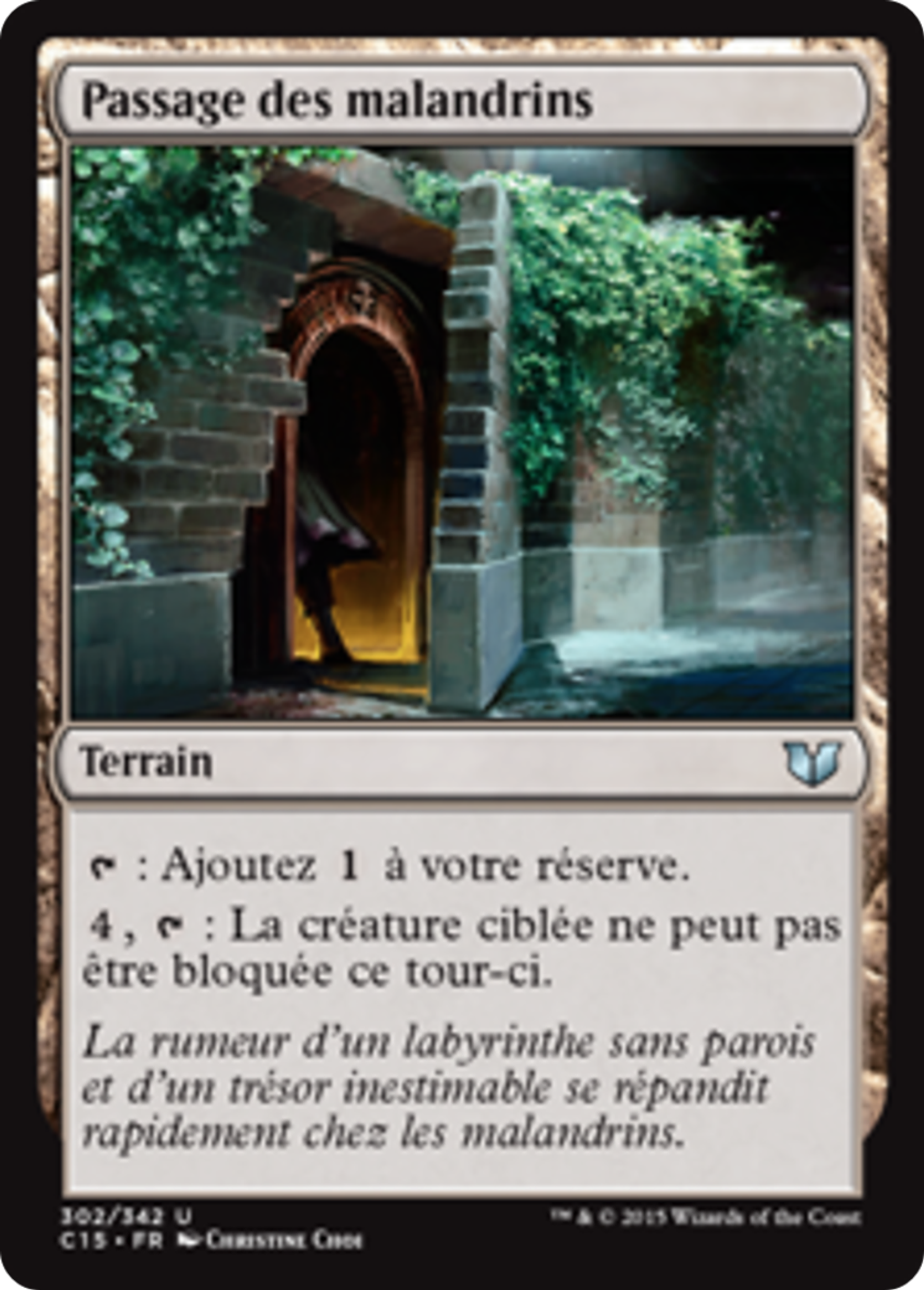 Passage des malandrins — Commander 2015 — Magic: The Gathering