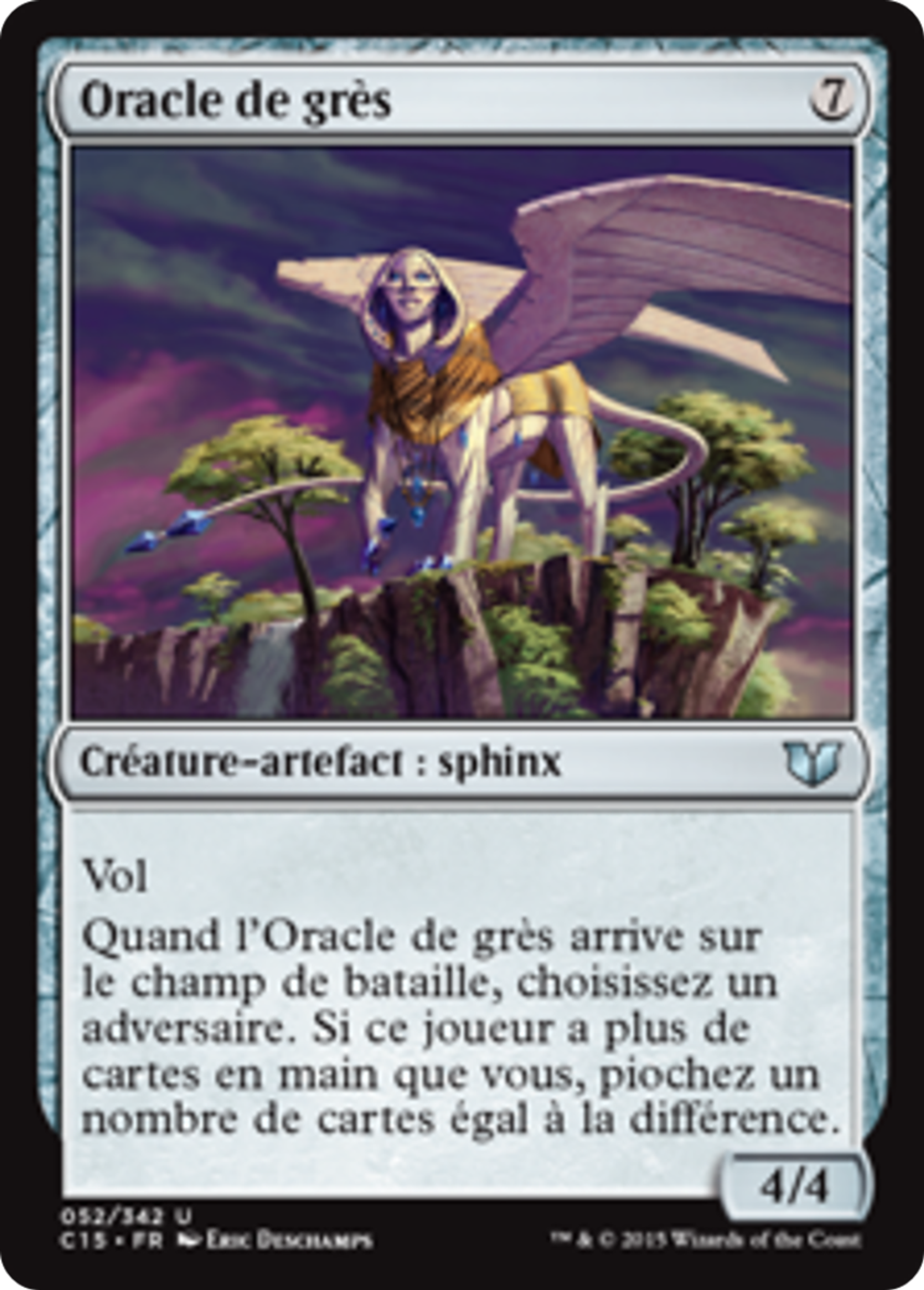 Oracle de grès — Commander 2015 — Magic: The Gathering