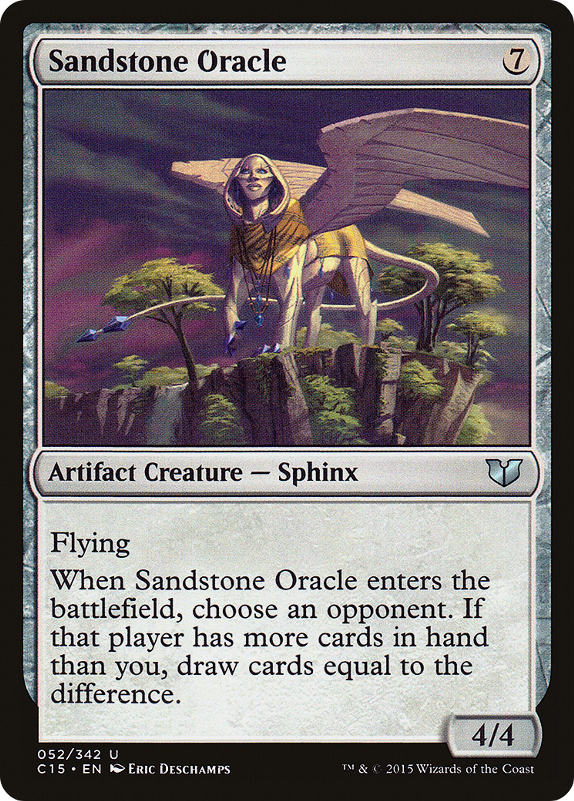 Sandstone Oracle — Commander 2015 — Magic: The Gathering
