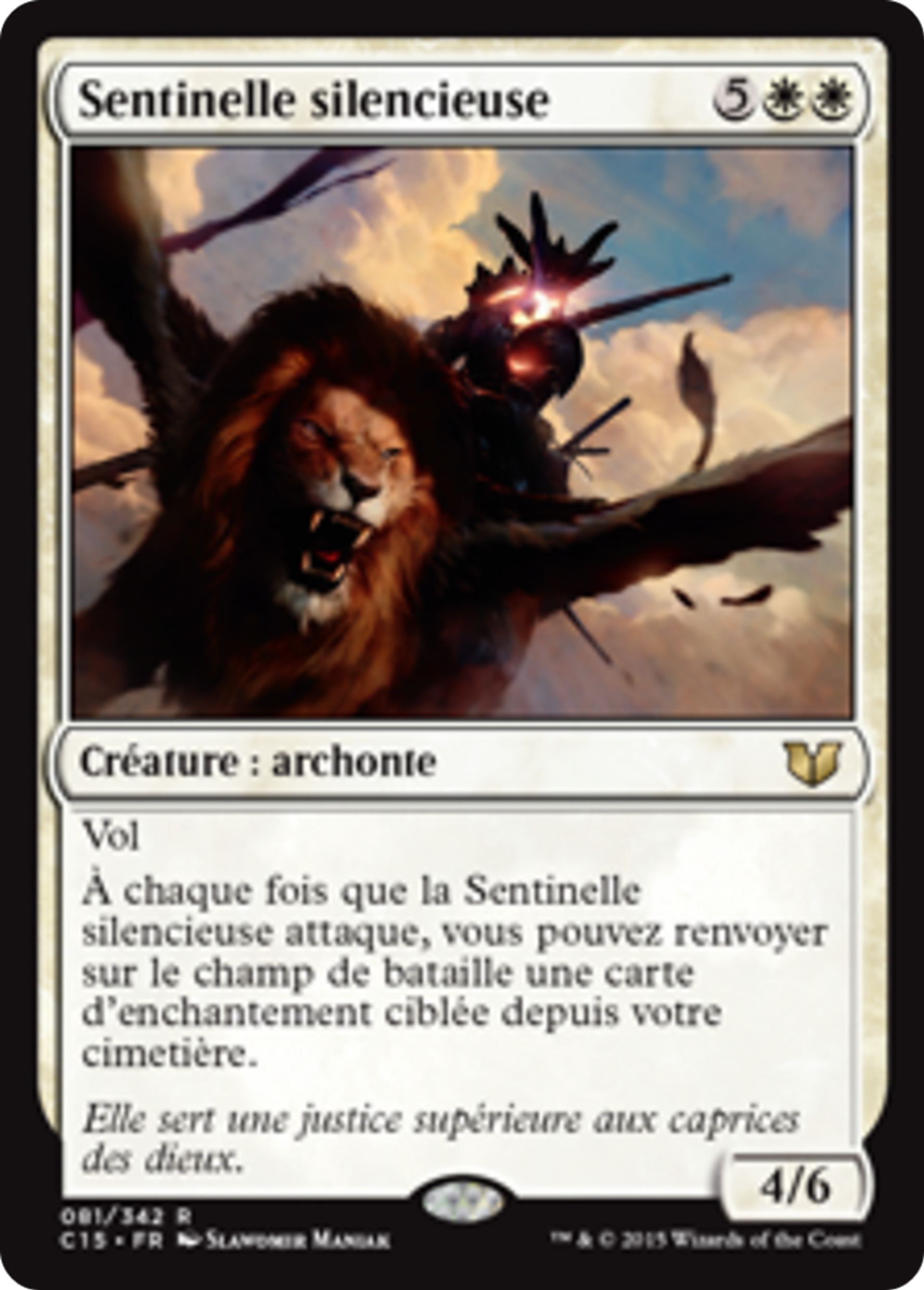 Sentinelle silencieuse — Commander 2015 — Magic: The Gathering