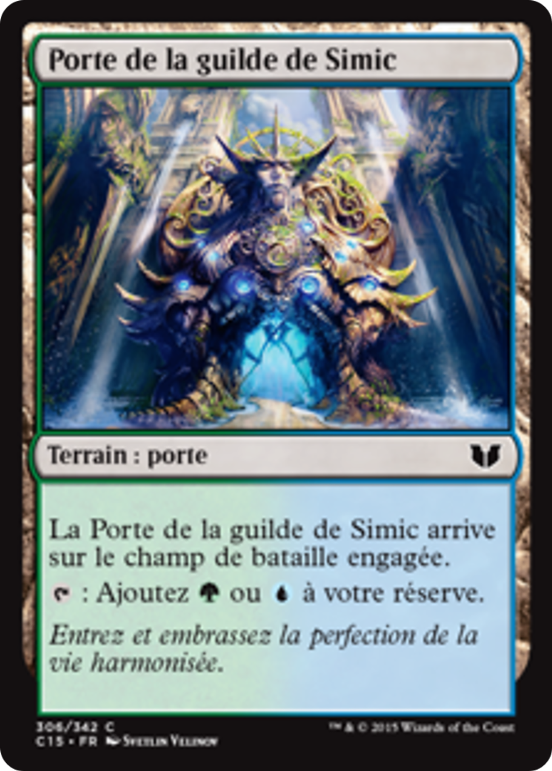 Porte de la guilde de Simic — Commander 2015 — Magic: The Gathering